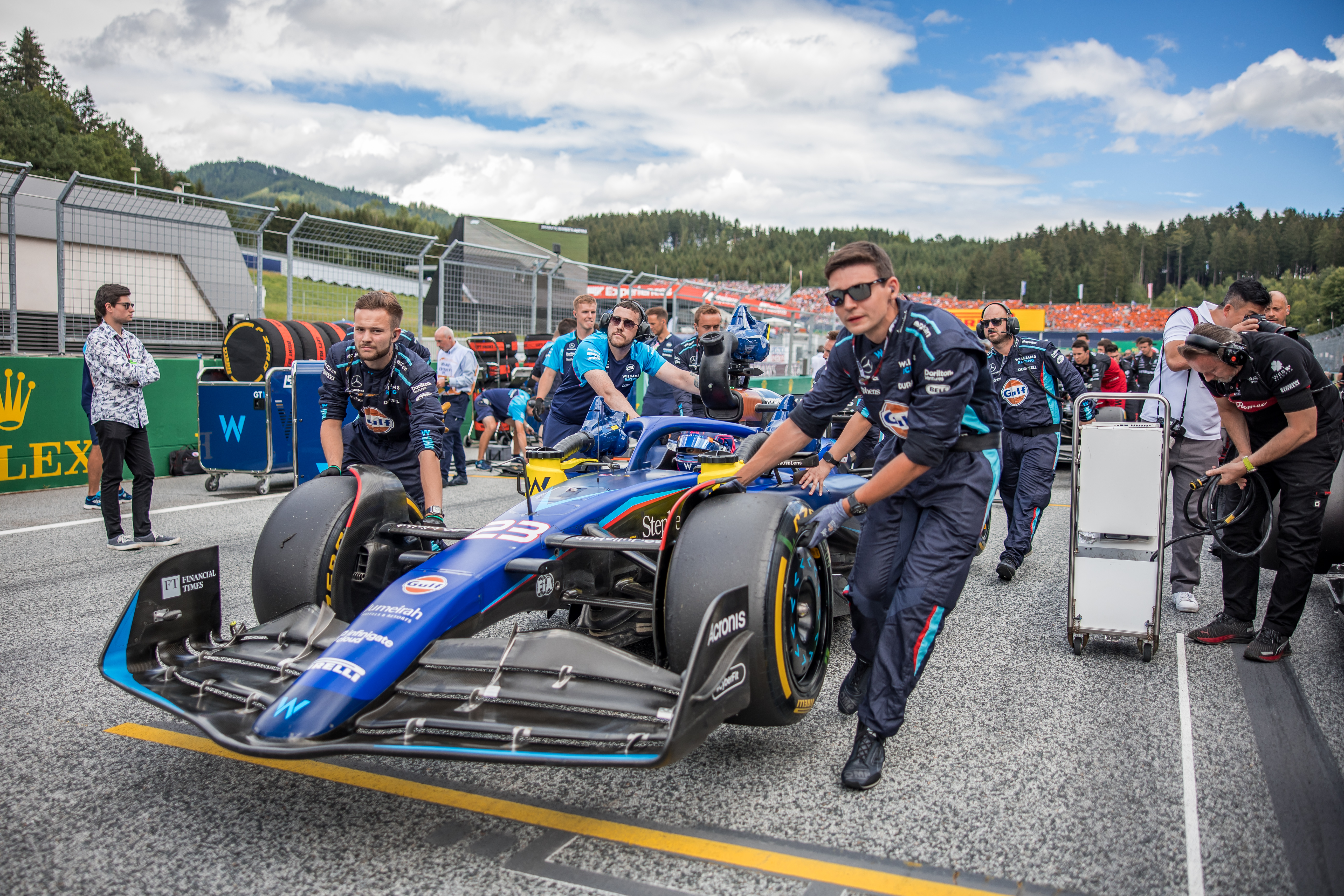 Motor Racing Formula One World Championship Austrian Grand Prix Race Day Spielberg, Austria