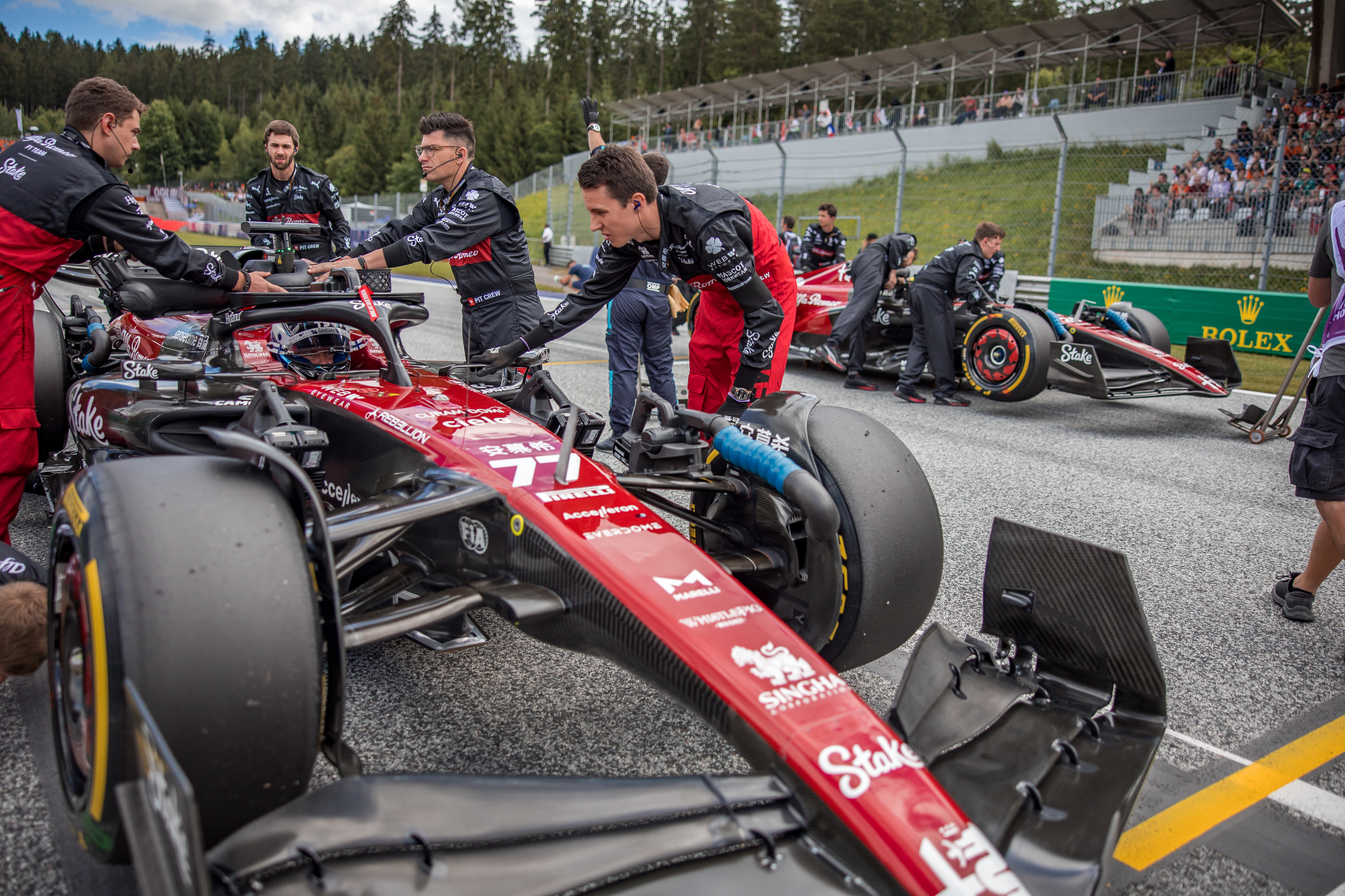 Motor Racing Formula One World Championship Austrian Grand Prix Race Day Spielberg, Austria