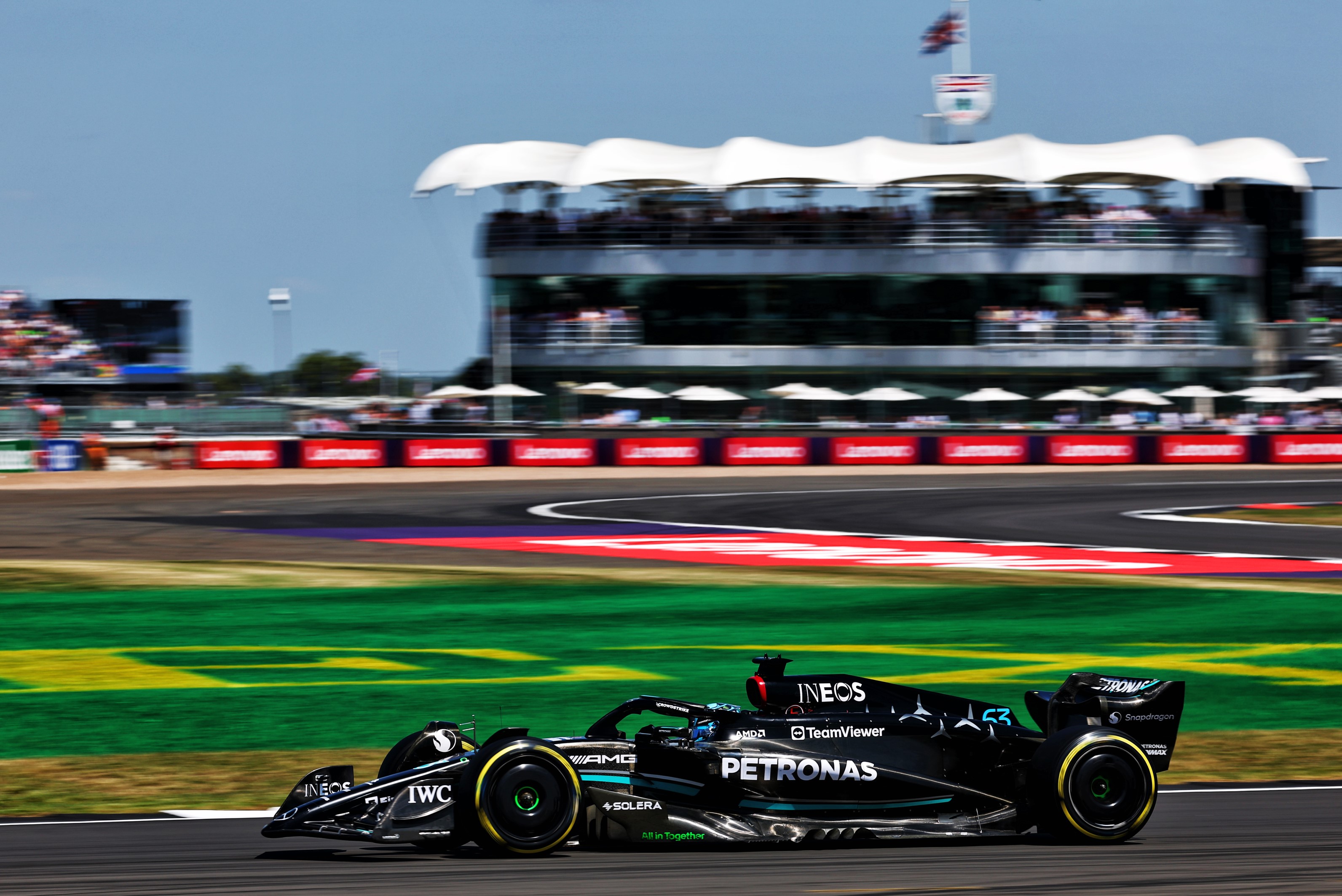 George Russell Mercedes F1 British GP