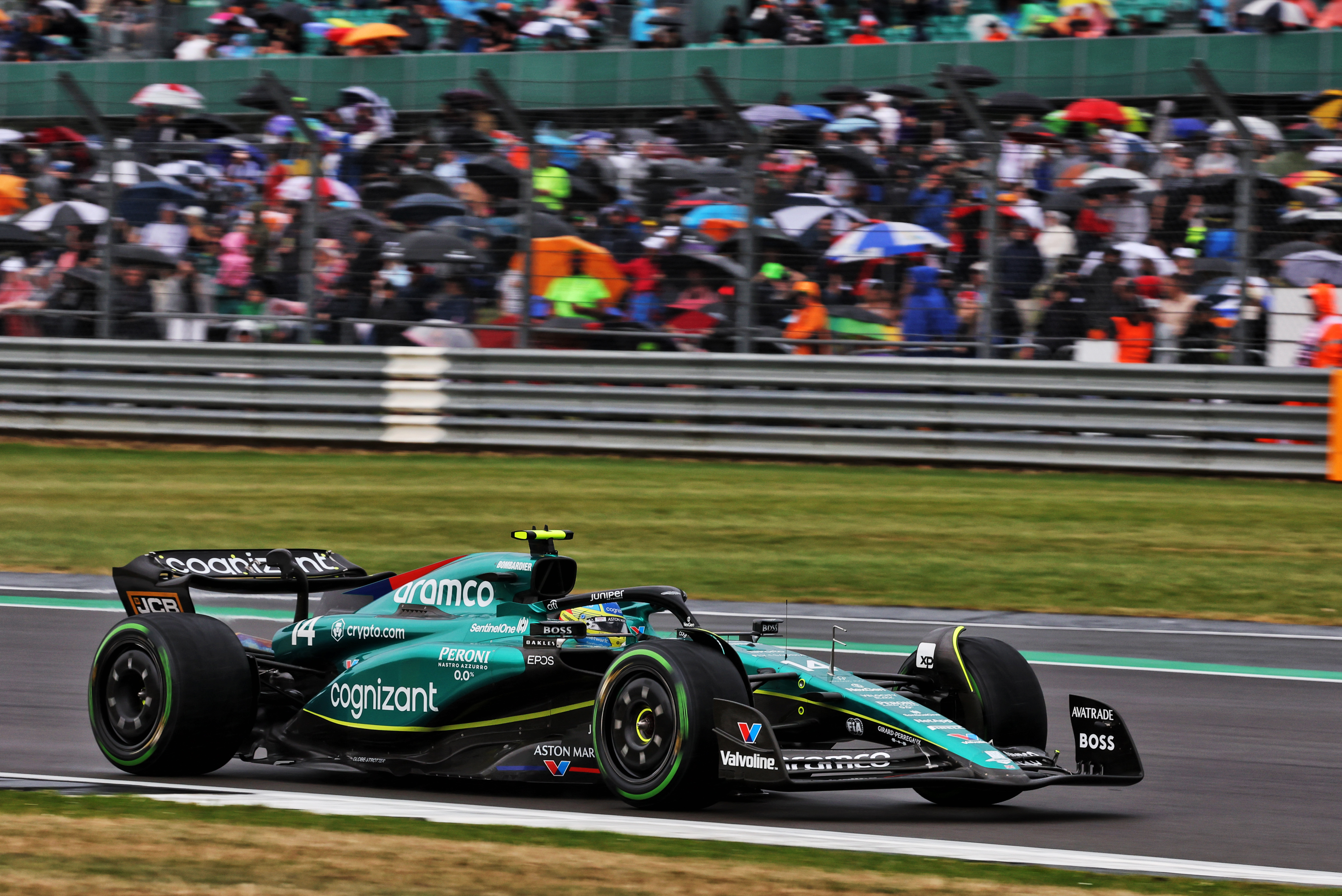 Motor Racing Formula One World Championship British Grand Prix Qualifying Day Silverstone, England