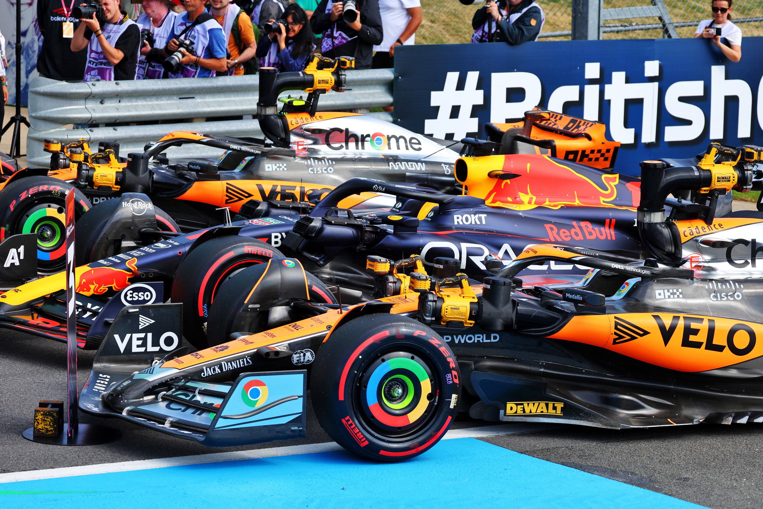 Red Bull McLaren F1 British GP