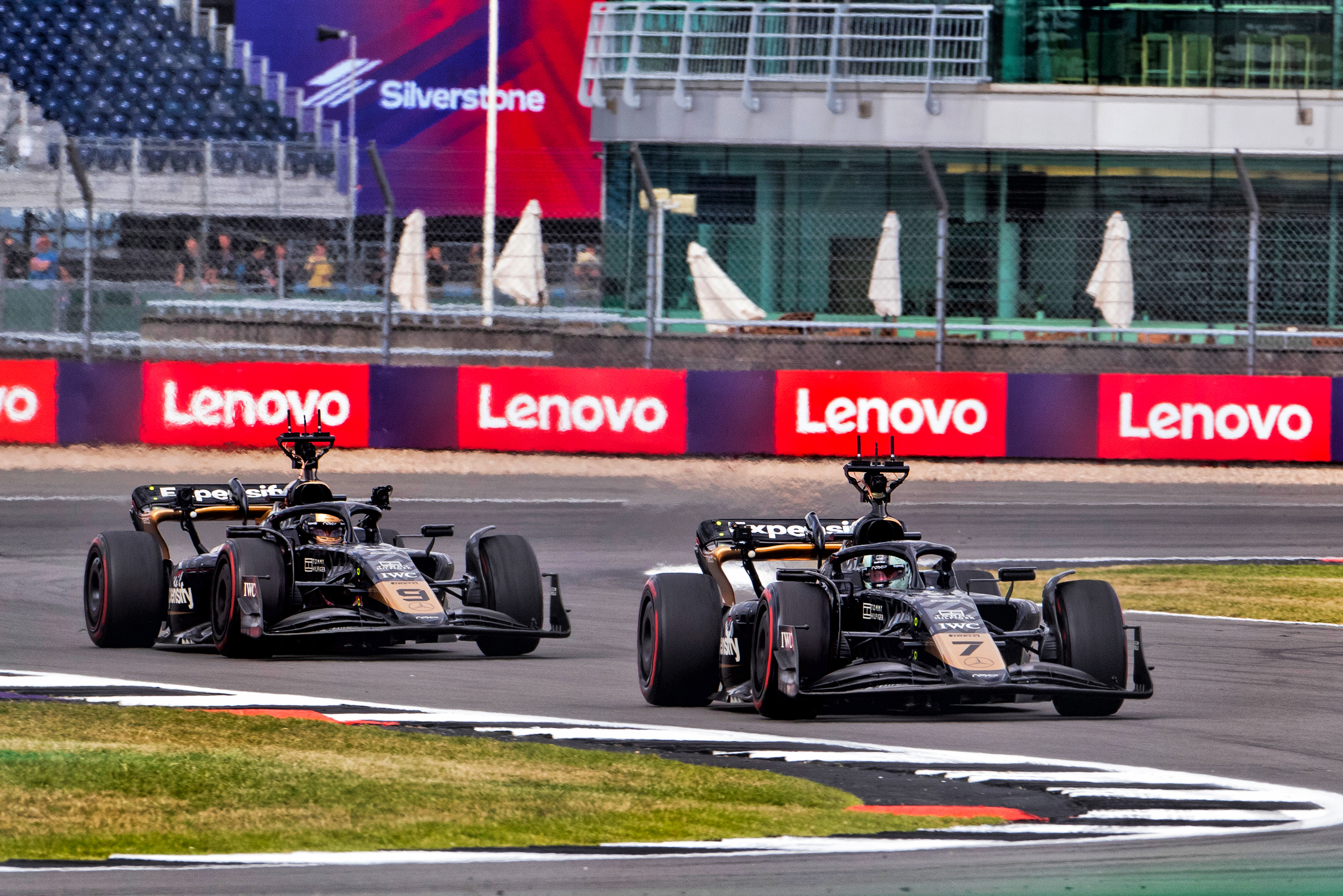 Motor Racing Formula One World Championship British Grand Prix Qualifying Day Silverstone, England