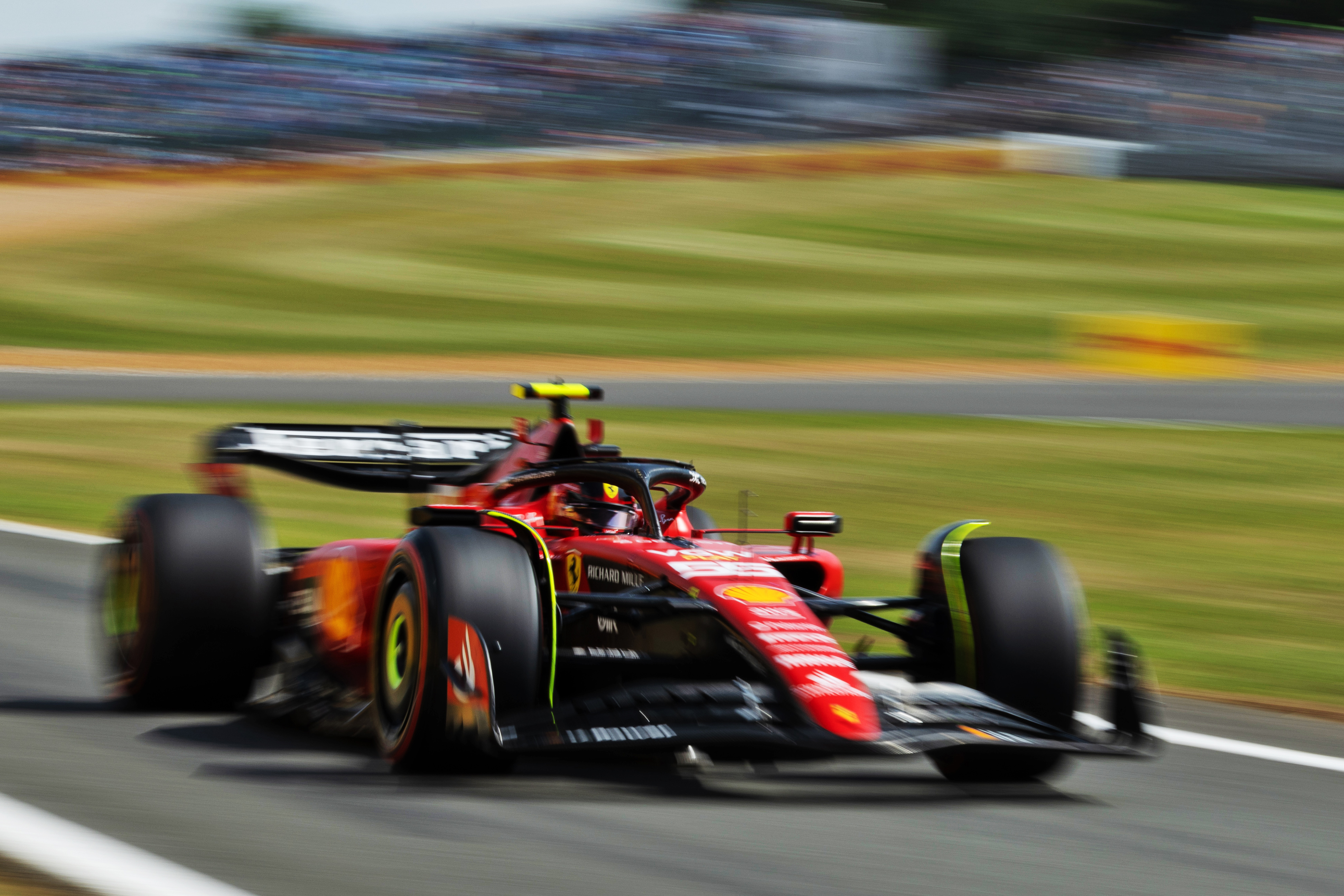 Motor Racing Formula One World Championship British Grand Prix Qualifying Day Silverstone, England