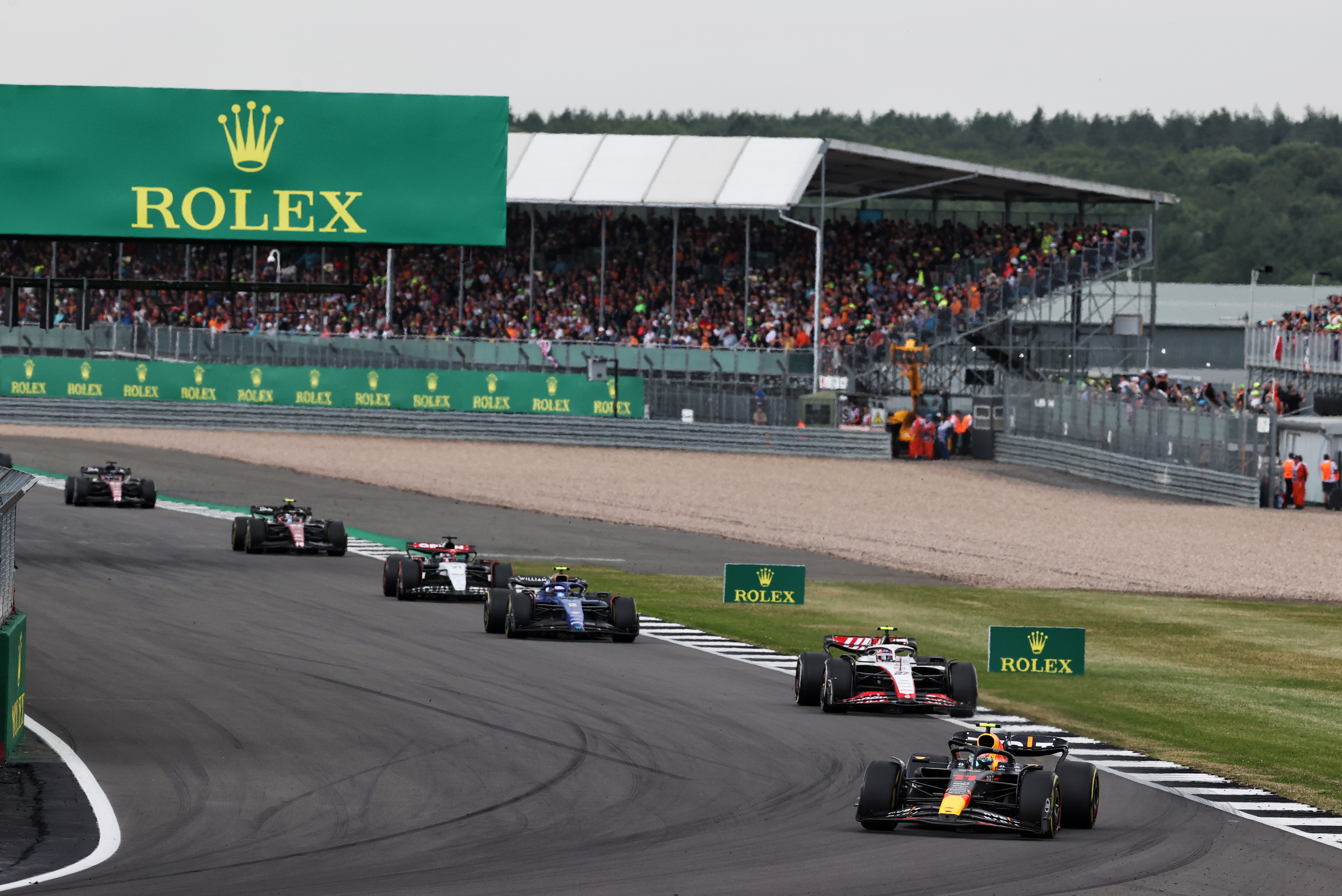 Motor Racing Formula One World Championship British Grand Prix Race Day Silverstone, England