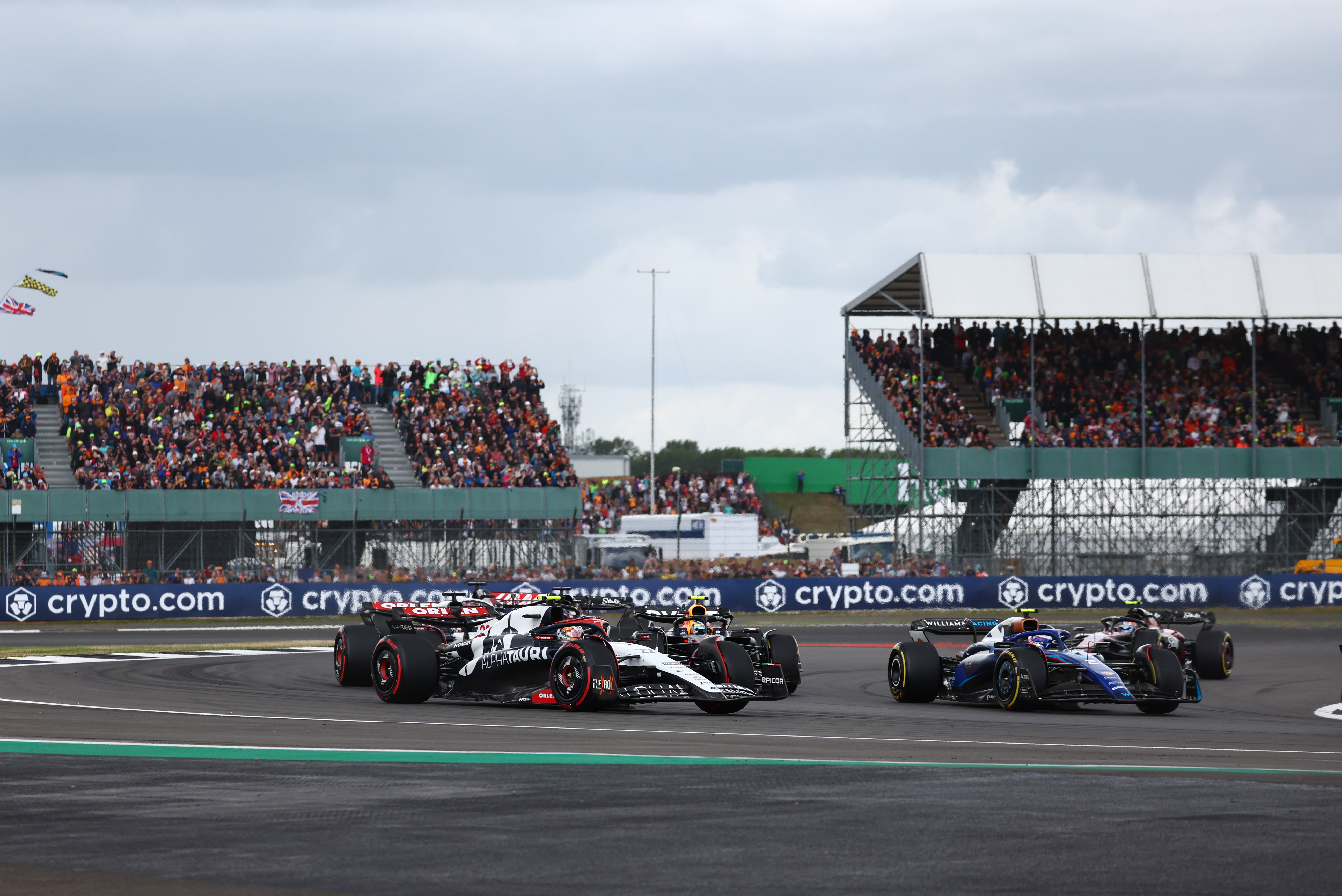 Motor Racing Formula One World Championship British Grand Prix Race Day Silverstone, England