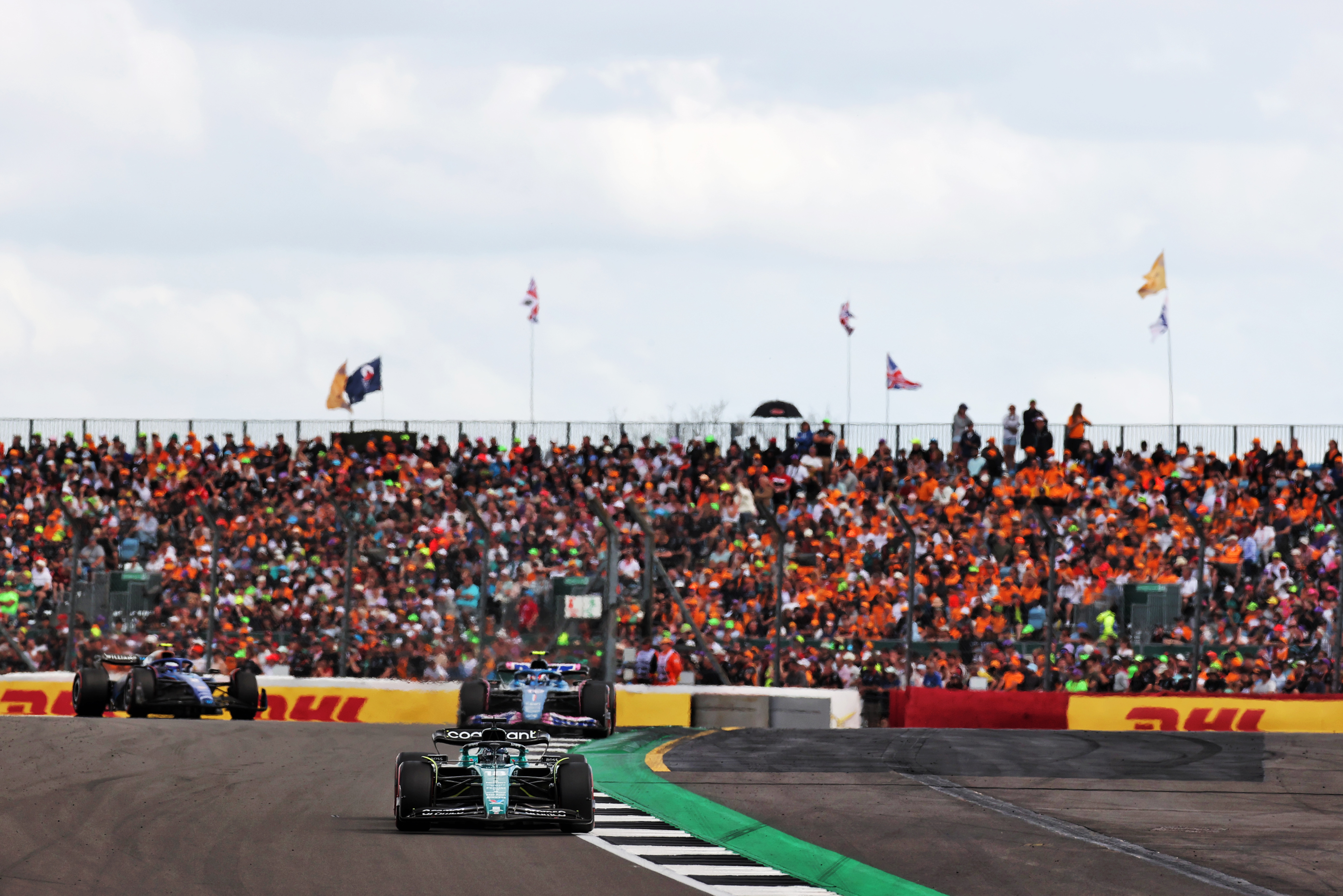 Motor Racing Formula One World Championship British Grand Prix Race Day Silverstone, England