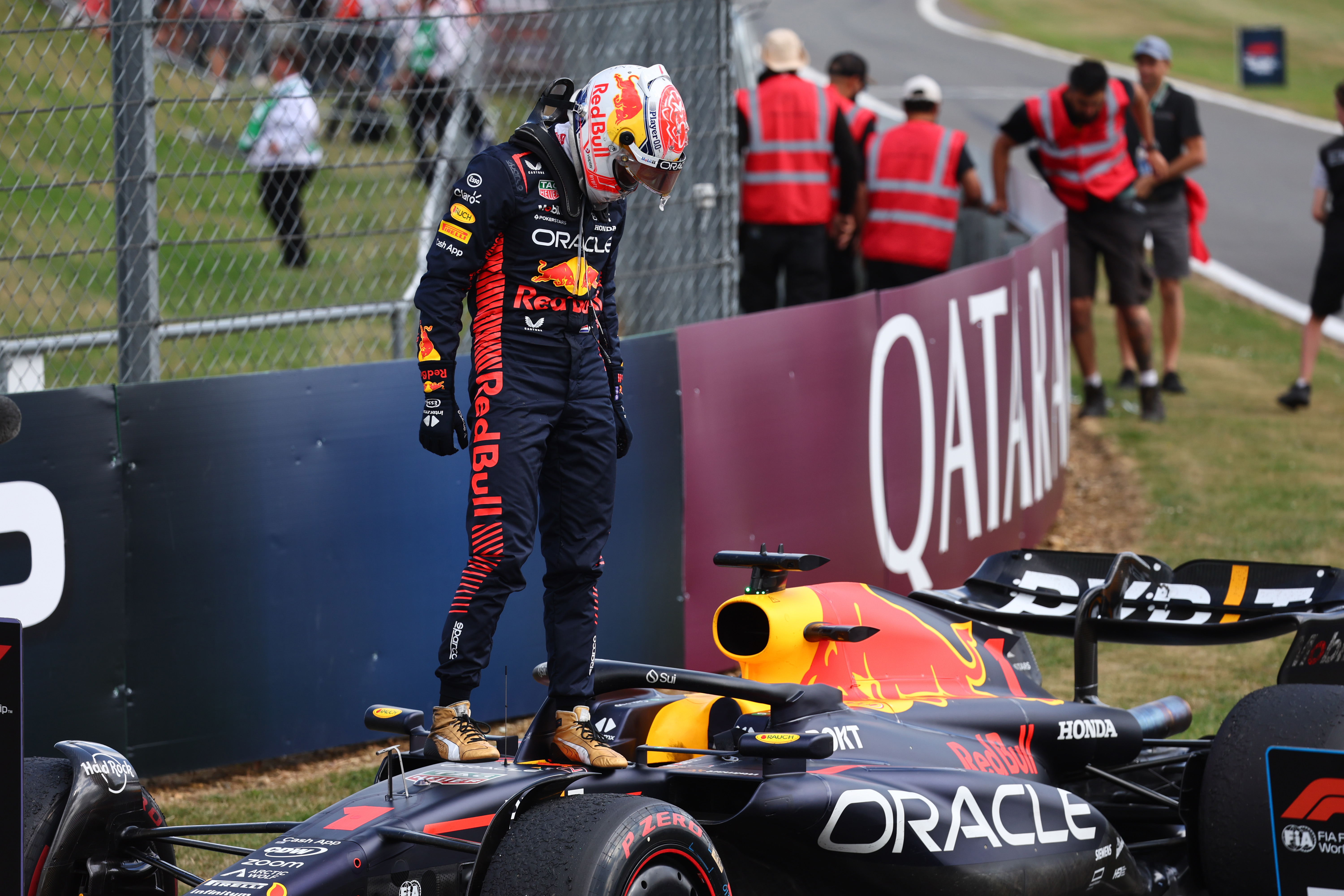 Motor Racing Formula One World Championship British Grand Prix Race Day Silverstone, England