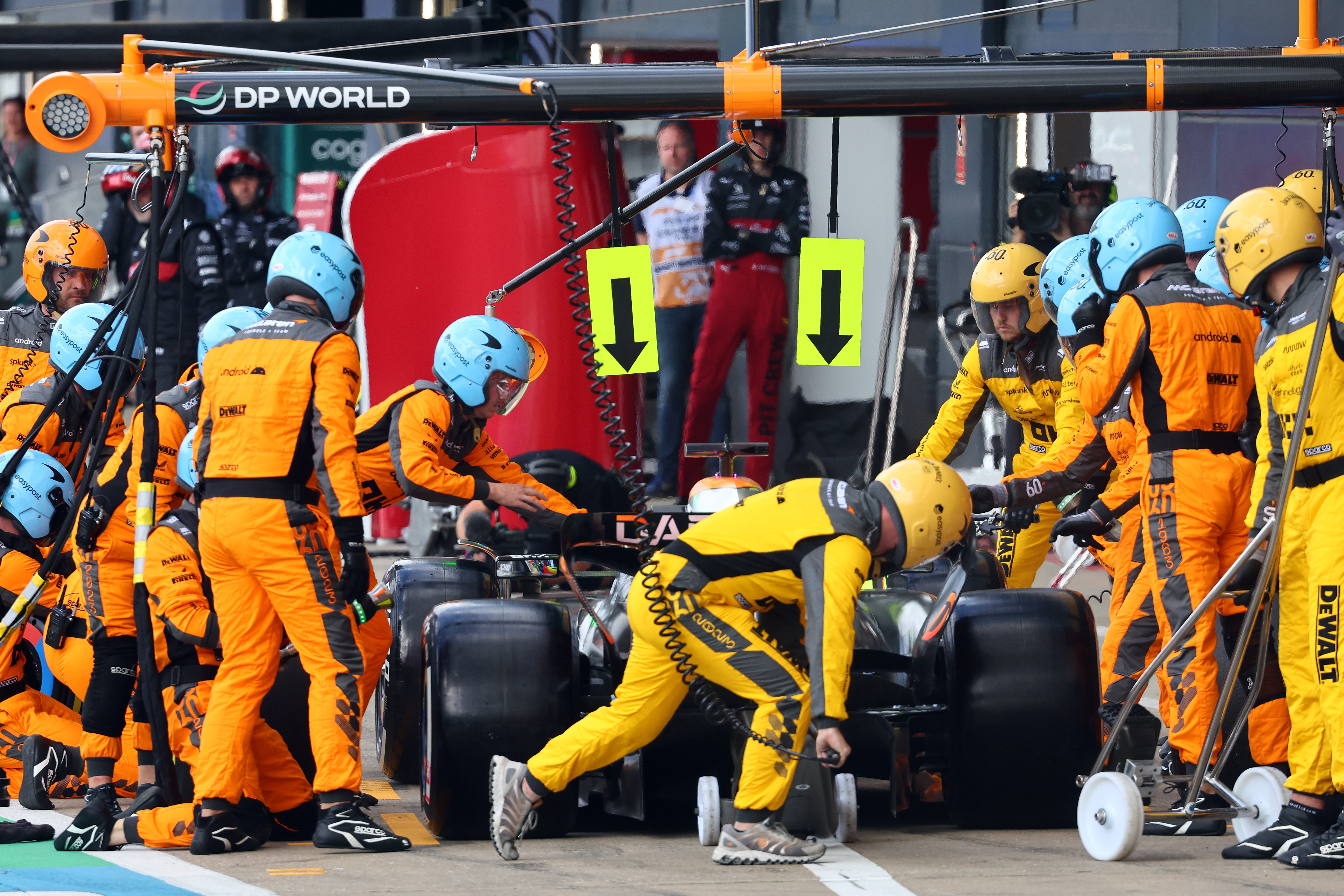 Motor Racing Formula One World Championship British Grand Prix Race Day Silverstone, England