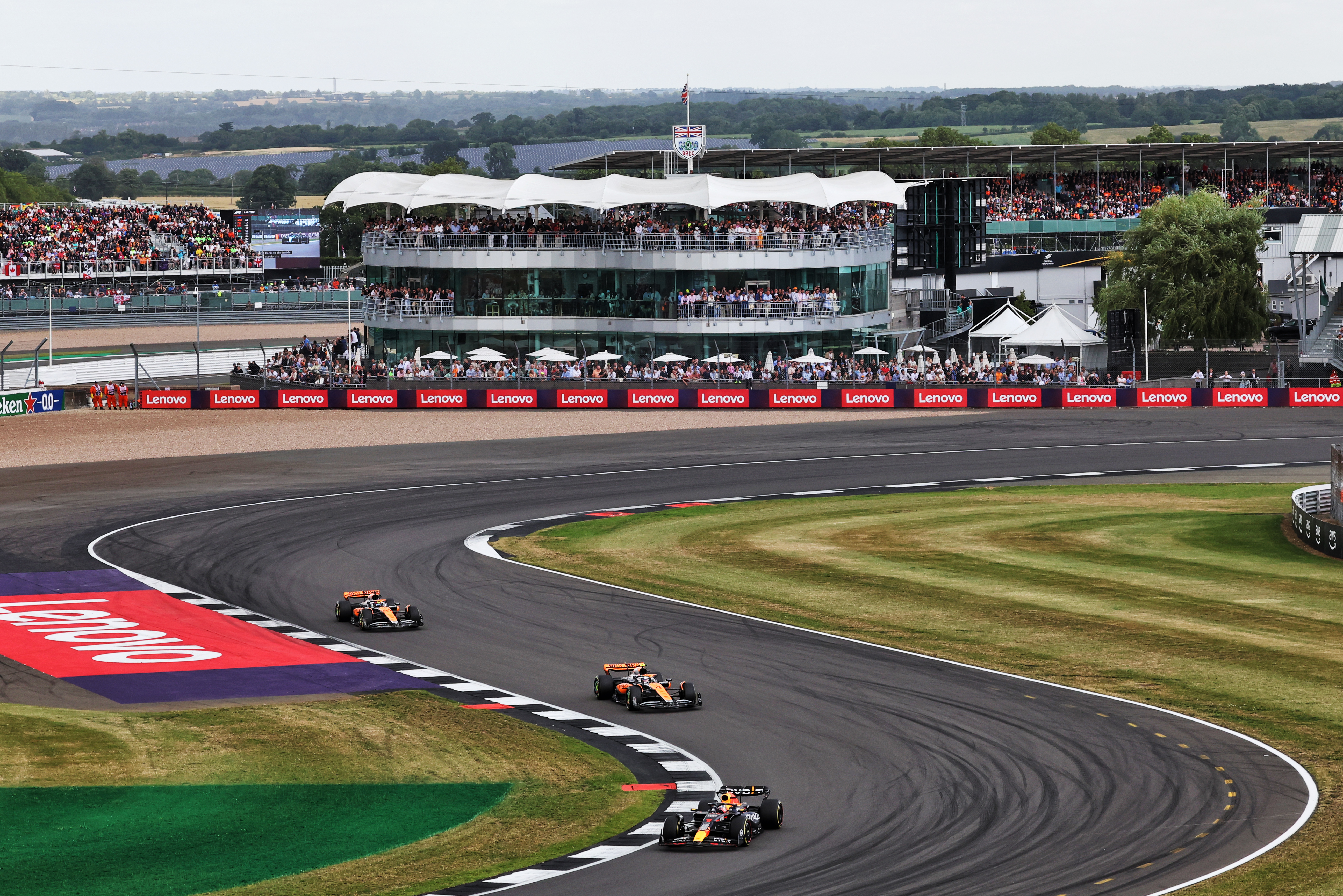 Motor Racing Formula One World Championship British Grand Prix Race Day Silverstone, England