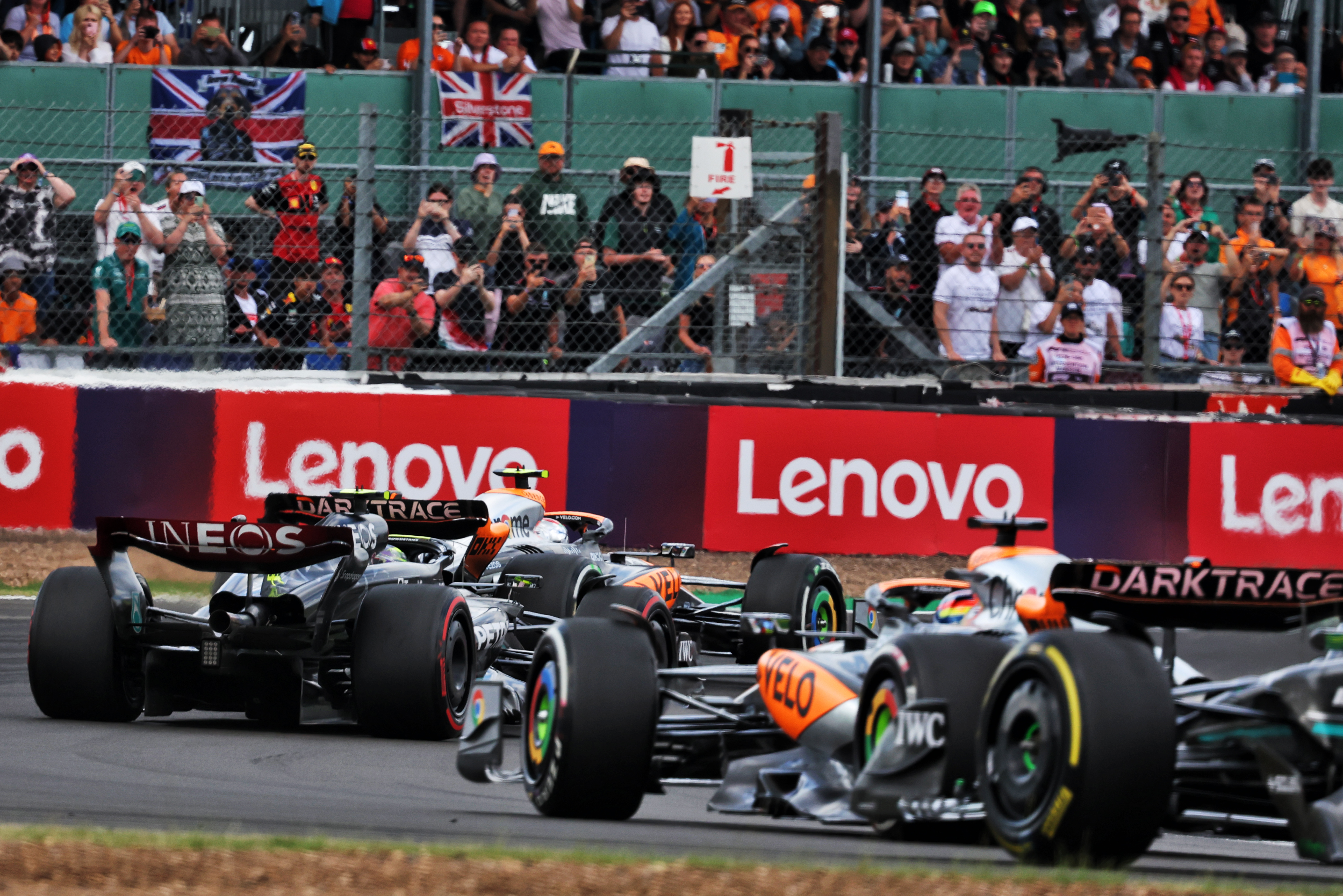 Motor Racing Formula One World Championship British Grand Prix Race Day Silverstone, England