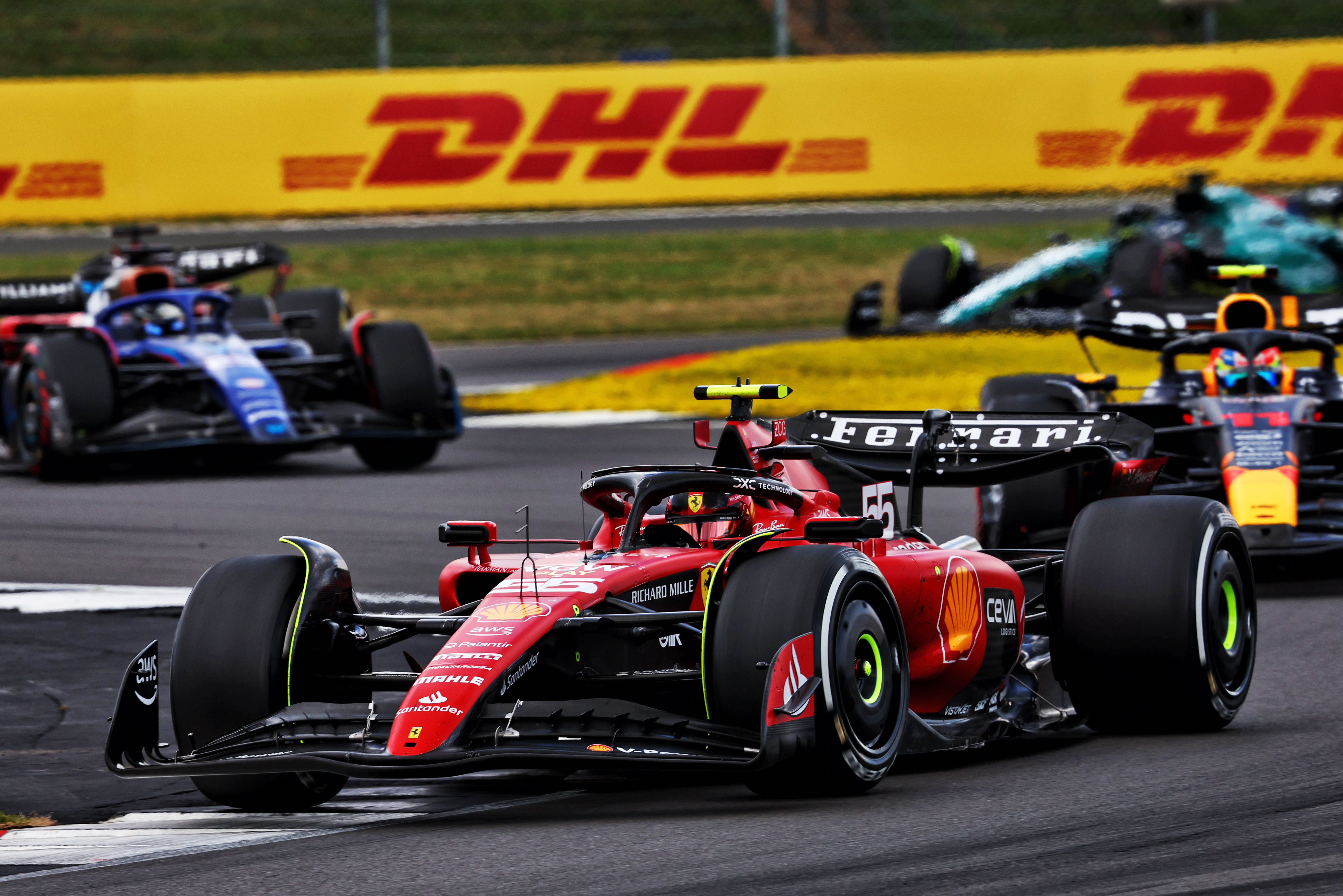 Motor Racing Formula One World Championship British Grand Prix Race Day Silverstone, England