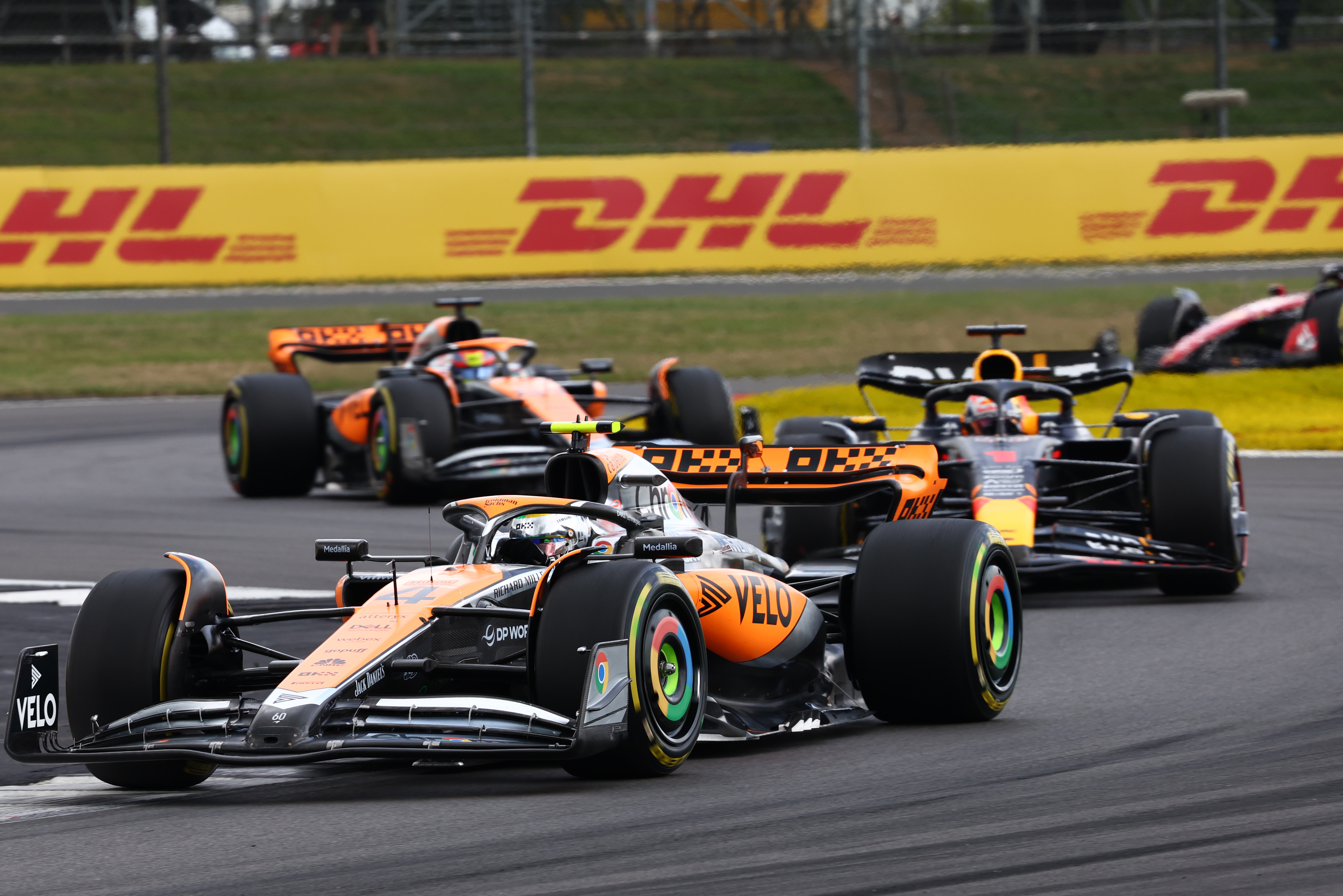 Motor Racing Formula One World Championship British Grand Prix Race Day Silverstone, England