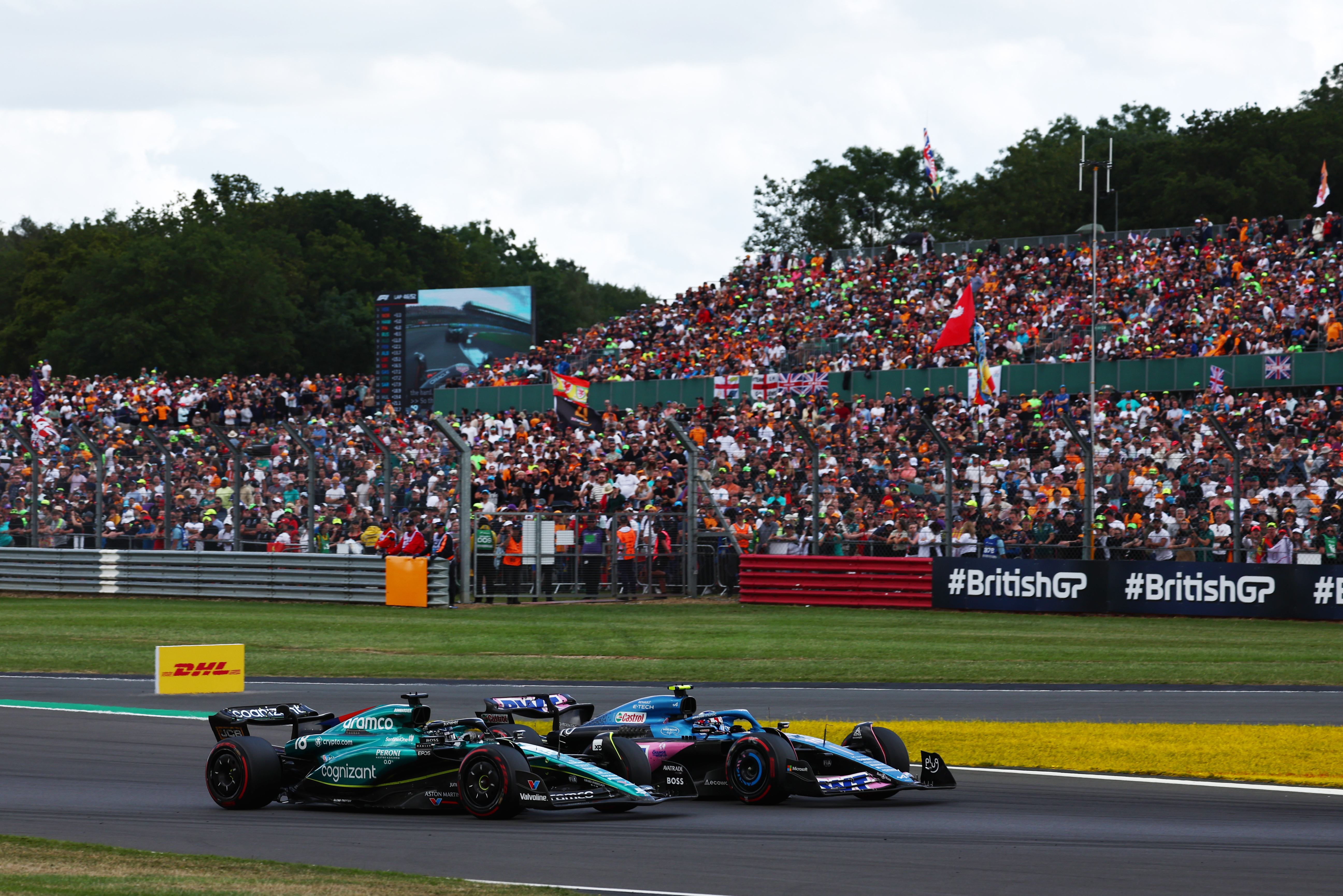 Motor Racing Formula One World Championship British Grand Prix Race Day Silverstone, England