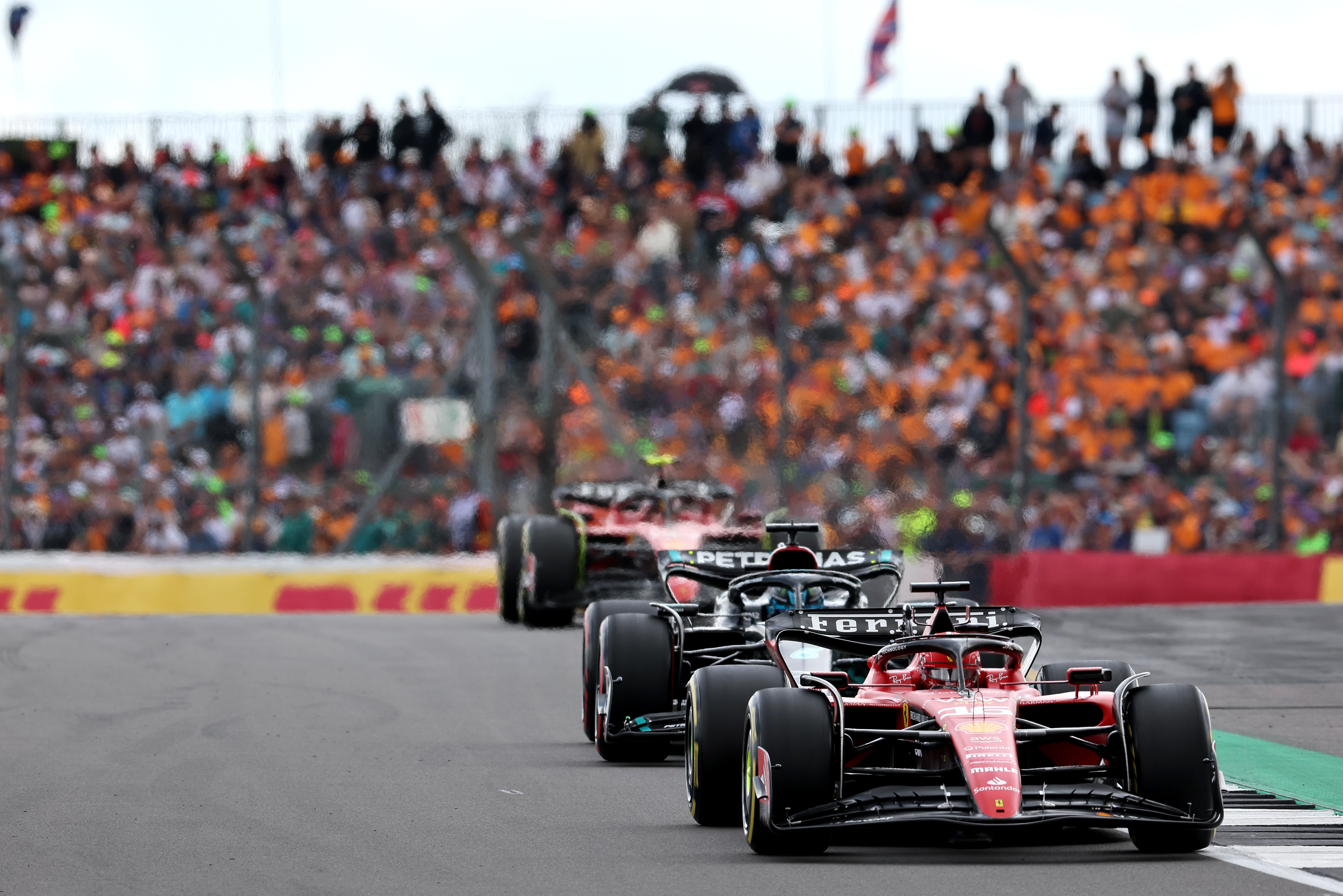 Motor Racing Formula One World Championship British Grand Prix Race Day Silverstone, England