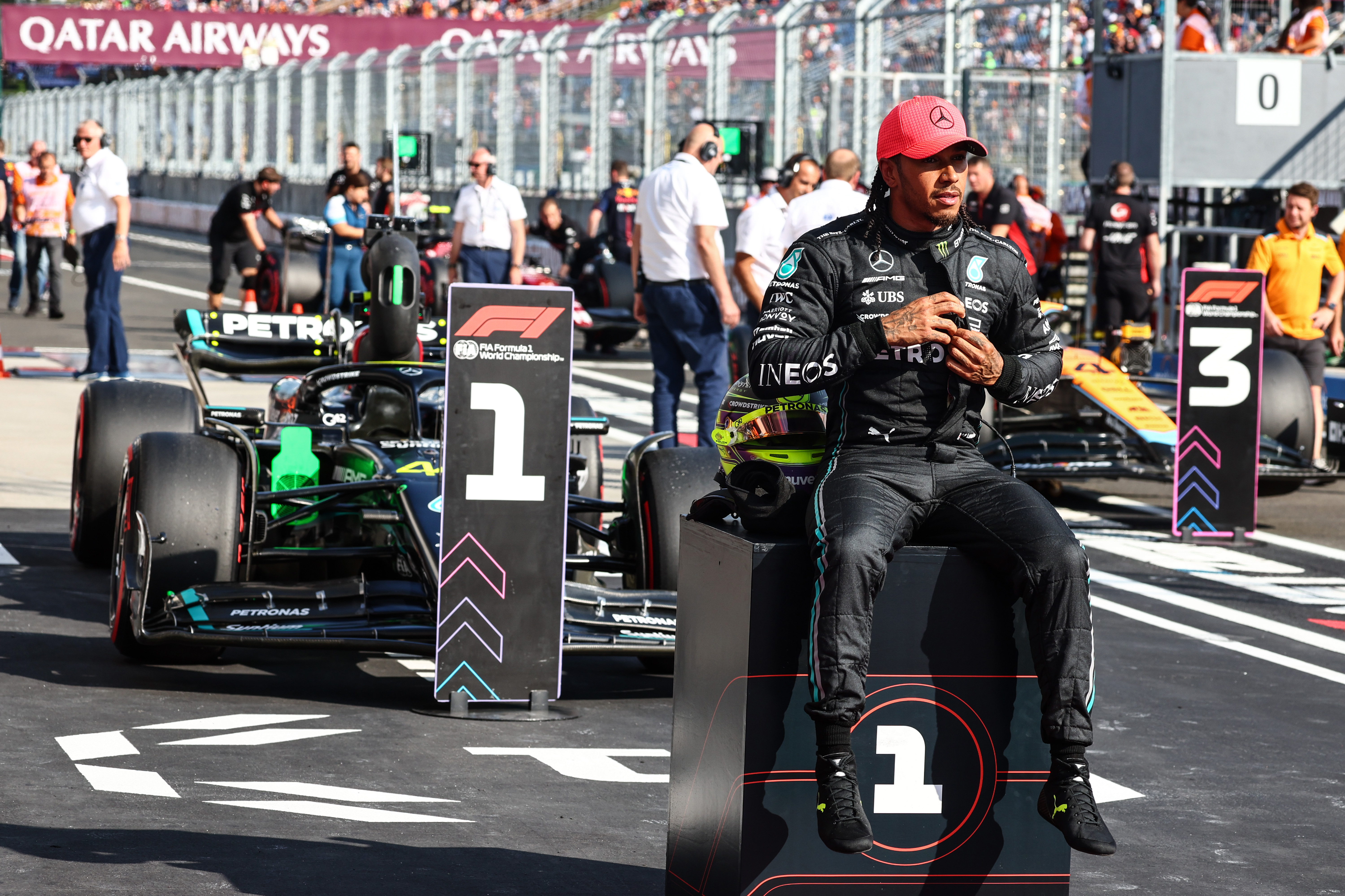 Motor Racing Formula One World Championship Hungarian Grand Prix Qualifying Day Budapest, Hungary