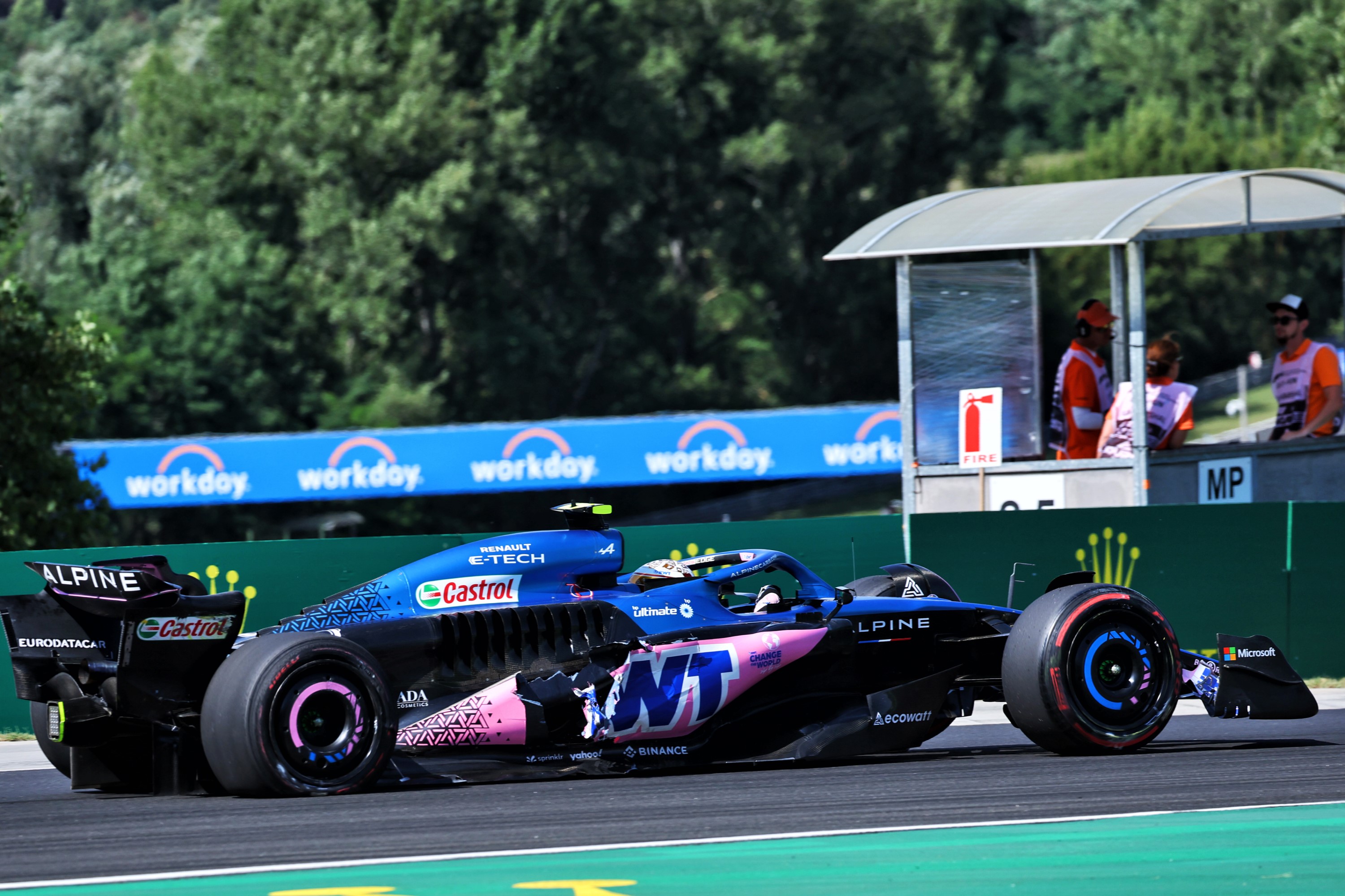 Pierre Gasly Alpine F1 Hungarian GP