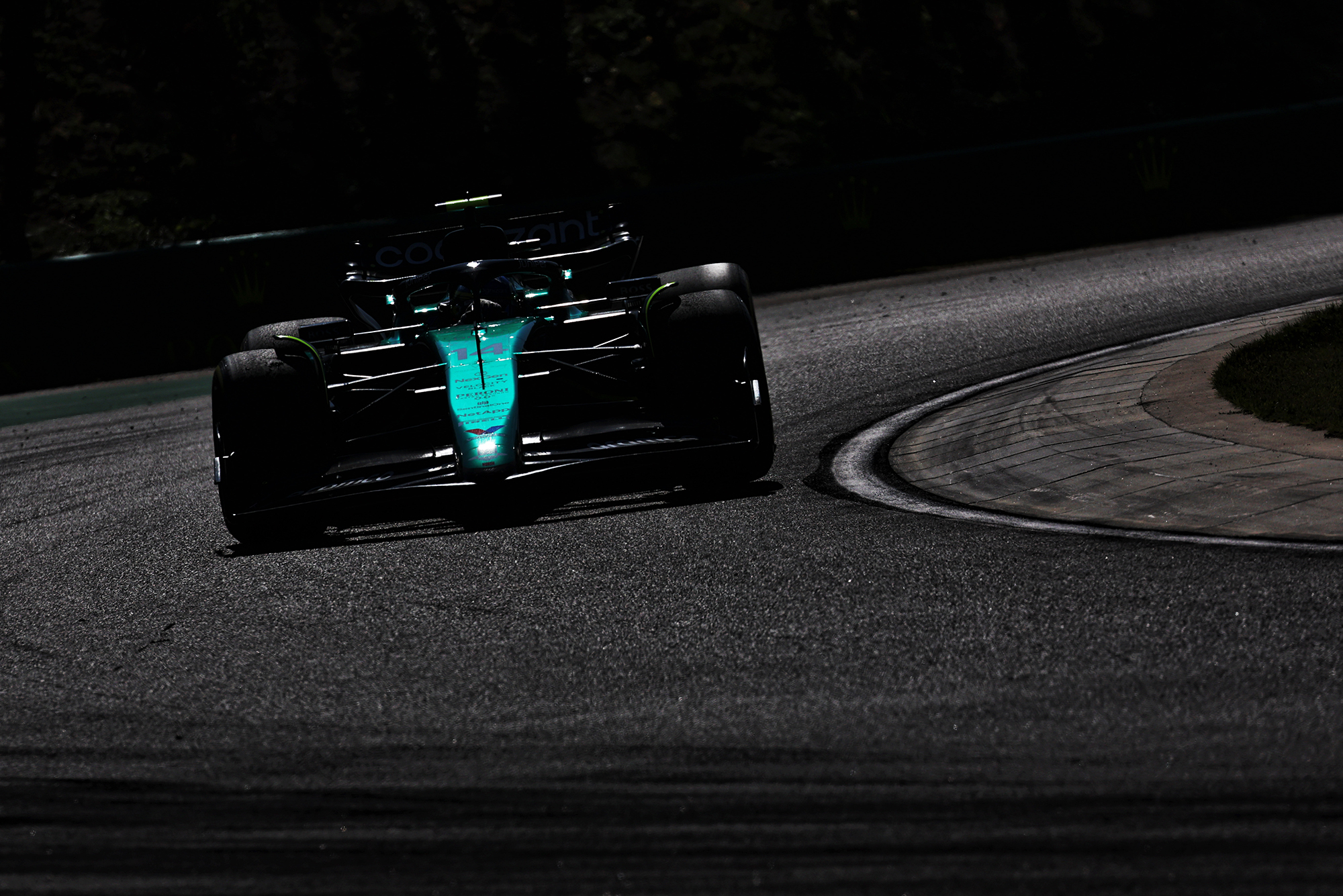 Lance Stroll Aston Martin F1 Hungarian GP