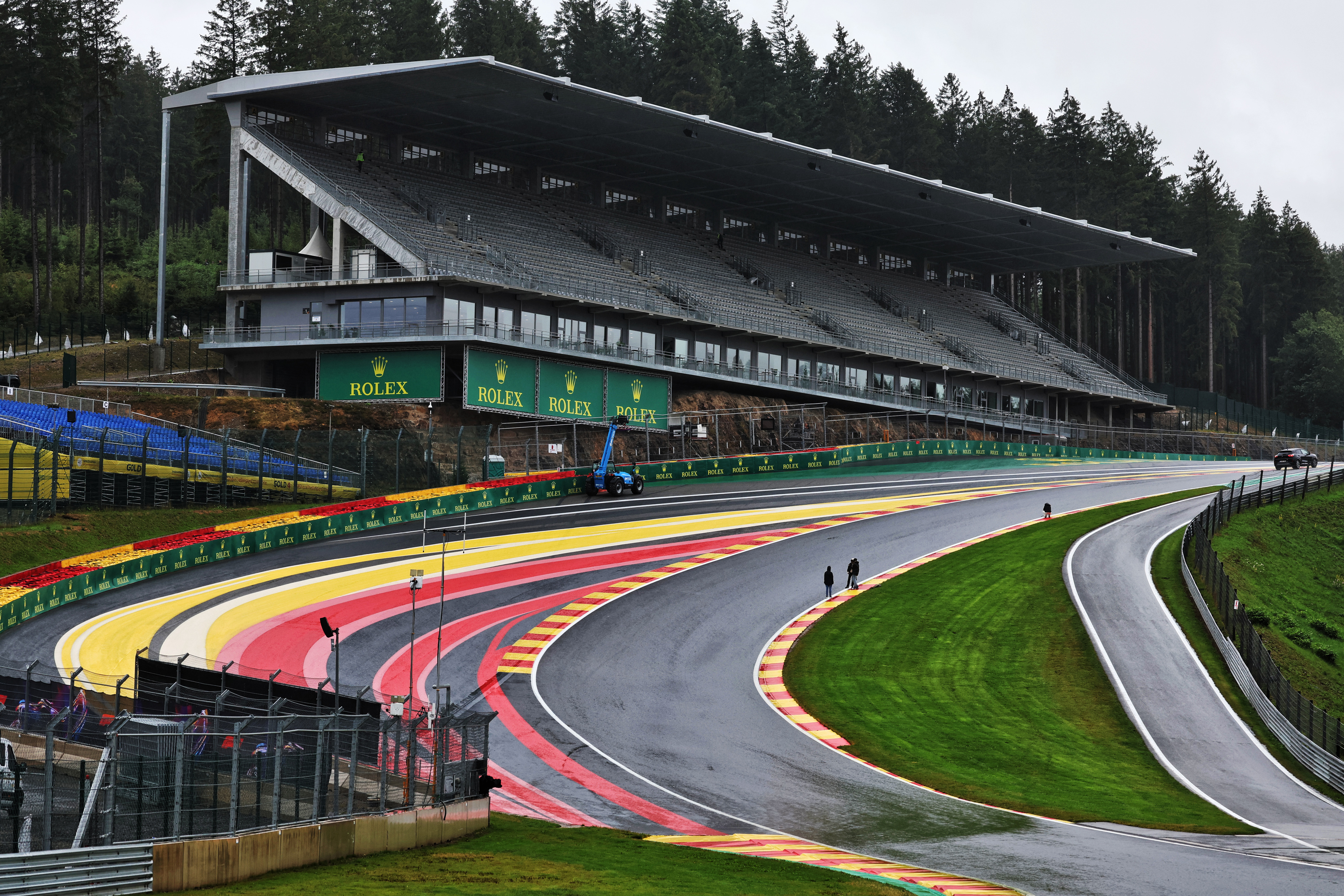 Motor Racing Formula One World Championship Belgian Grand Prix Preparation Day Spa Francorchamps, Belgium