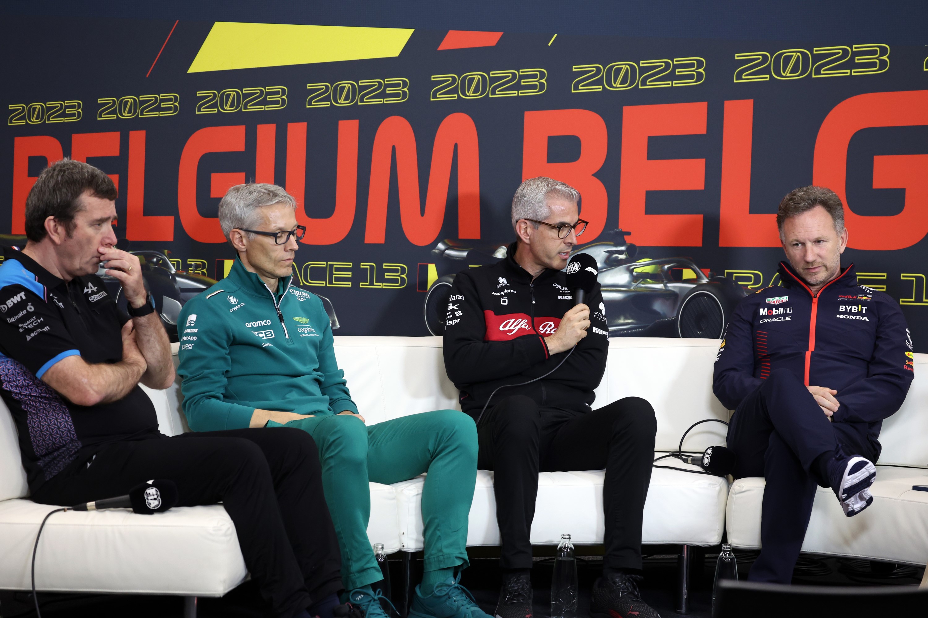 Belgian GP F1 team bosses' press conference