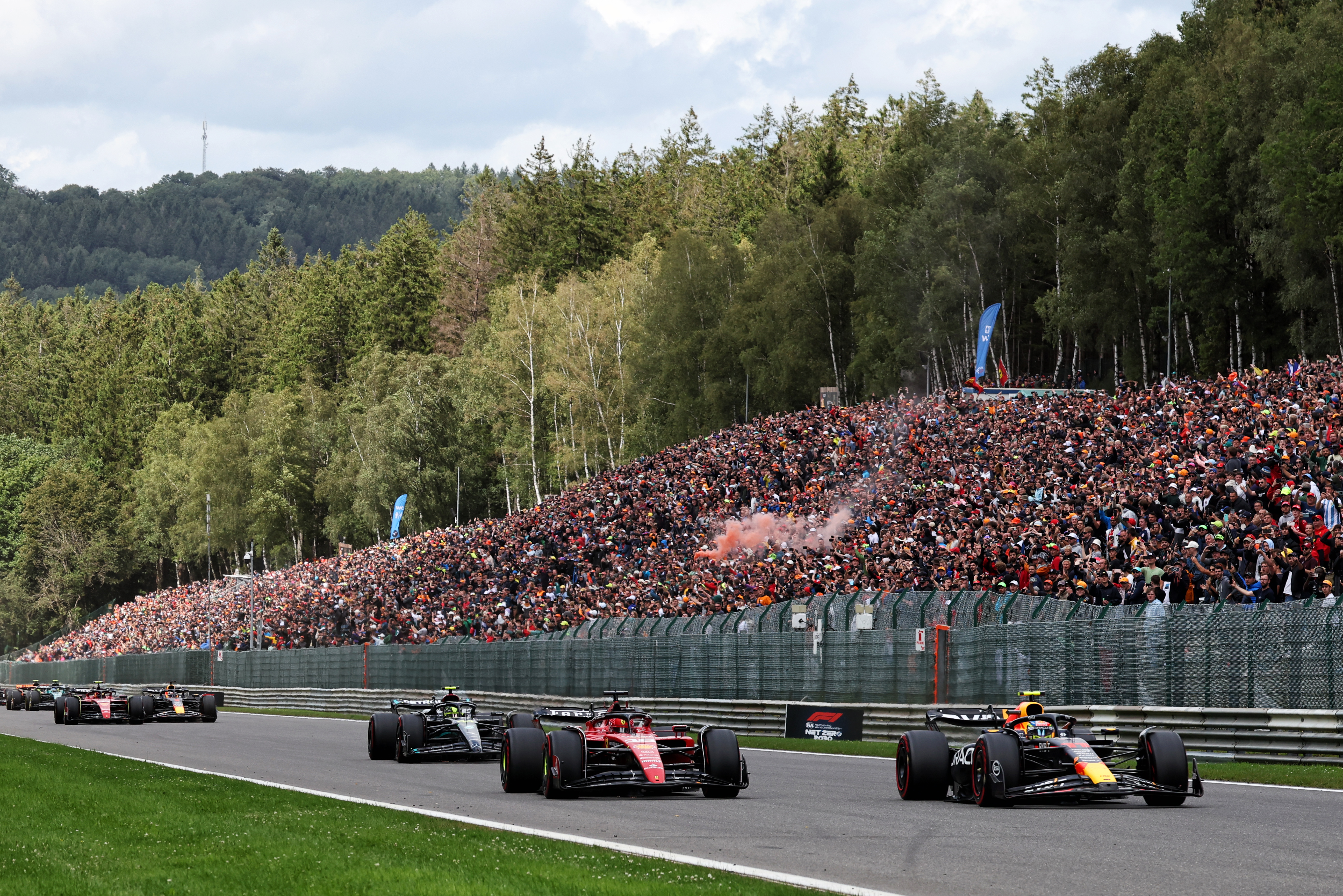 Motor Racing Formula One World Championship Belgian Grand Prix Race Day Spa Francorchamps, Belgium