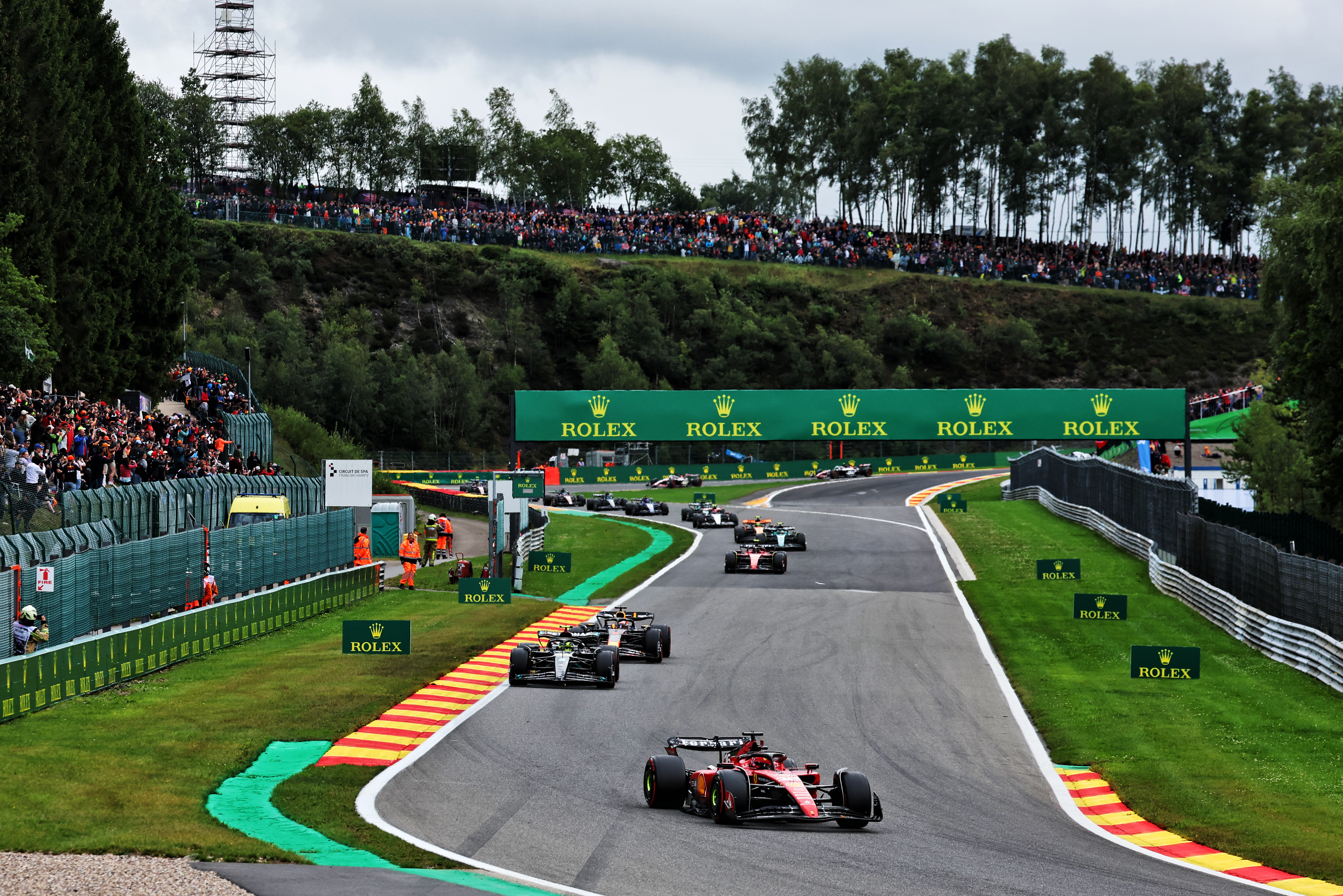 Motor Racing Formula One World Championship Belgian Grand Prix Race Day Spa Francorchamps, Belgium