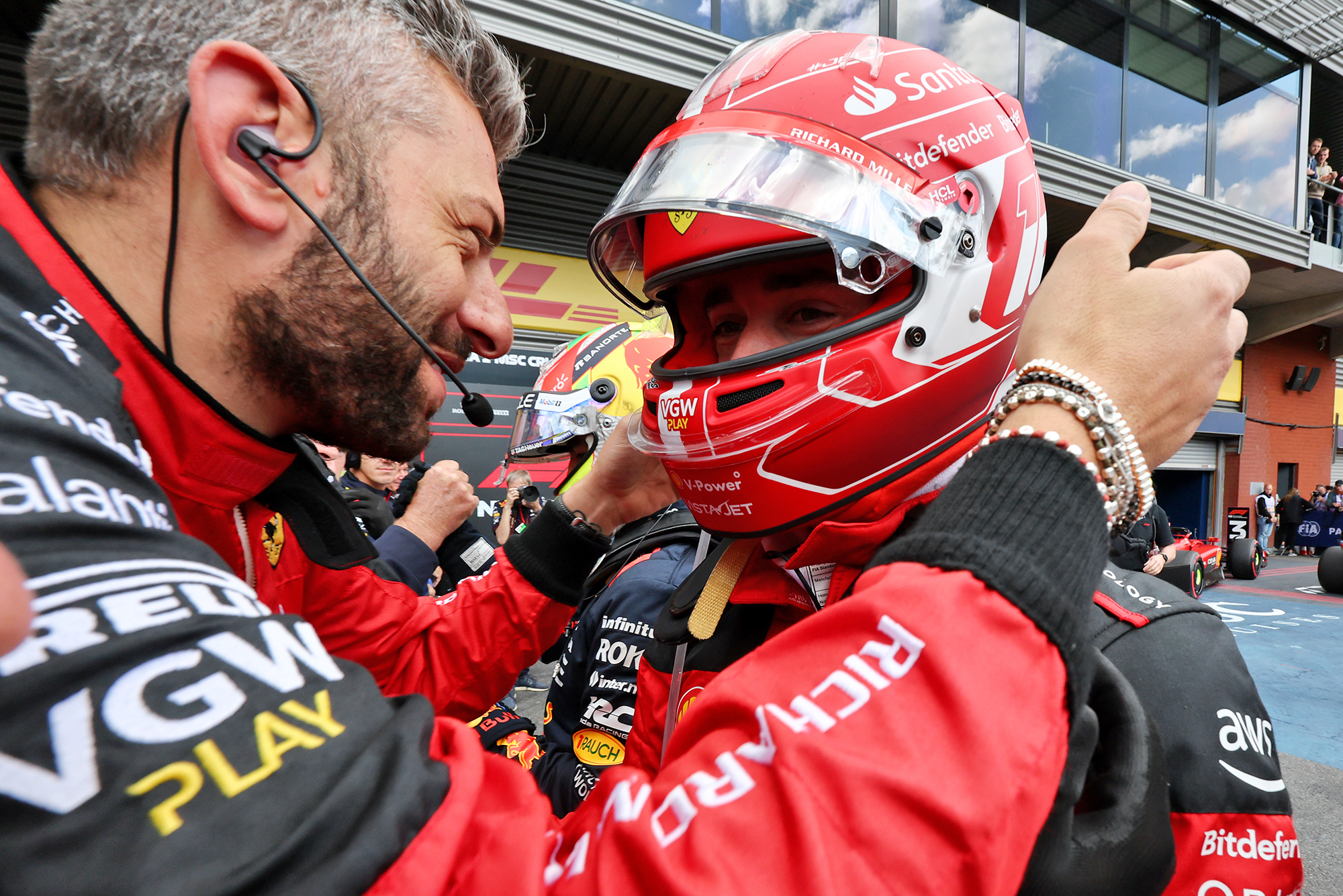 Motor Racing Formula One World Championship Belgian Grand Prix Race Day Spa Francorchamps, Belgium