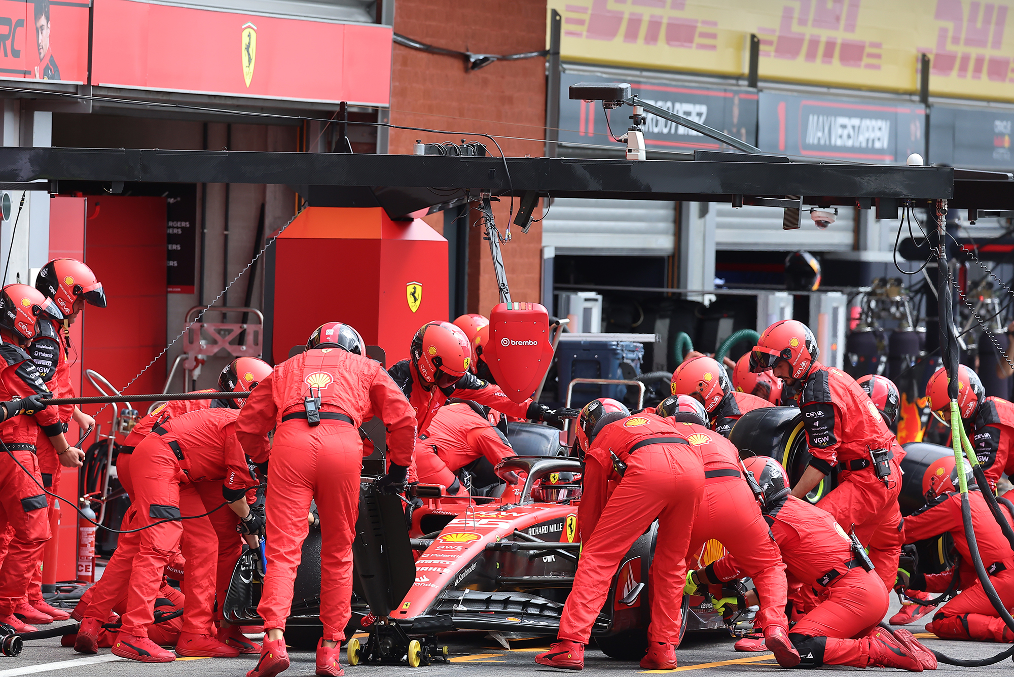 Motor Racing Formula One World Championship Belgian Grand Prix Race Day Spa Francorchamps, Belgium