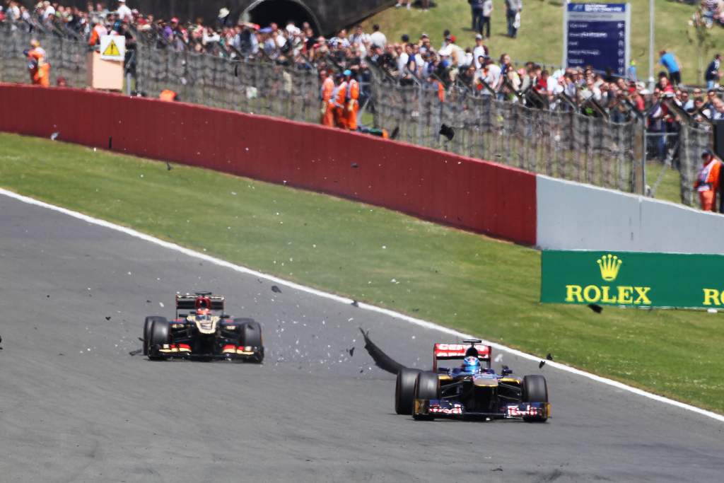 Motor Racing Formula One World Championship British Grand Prix Race Day Silverstone, England