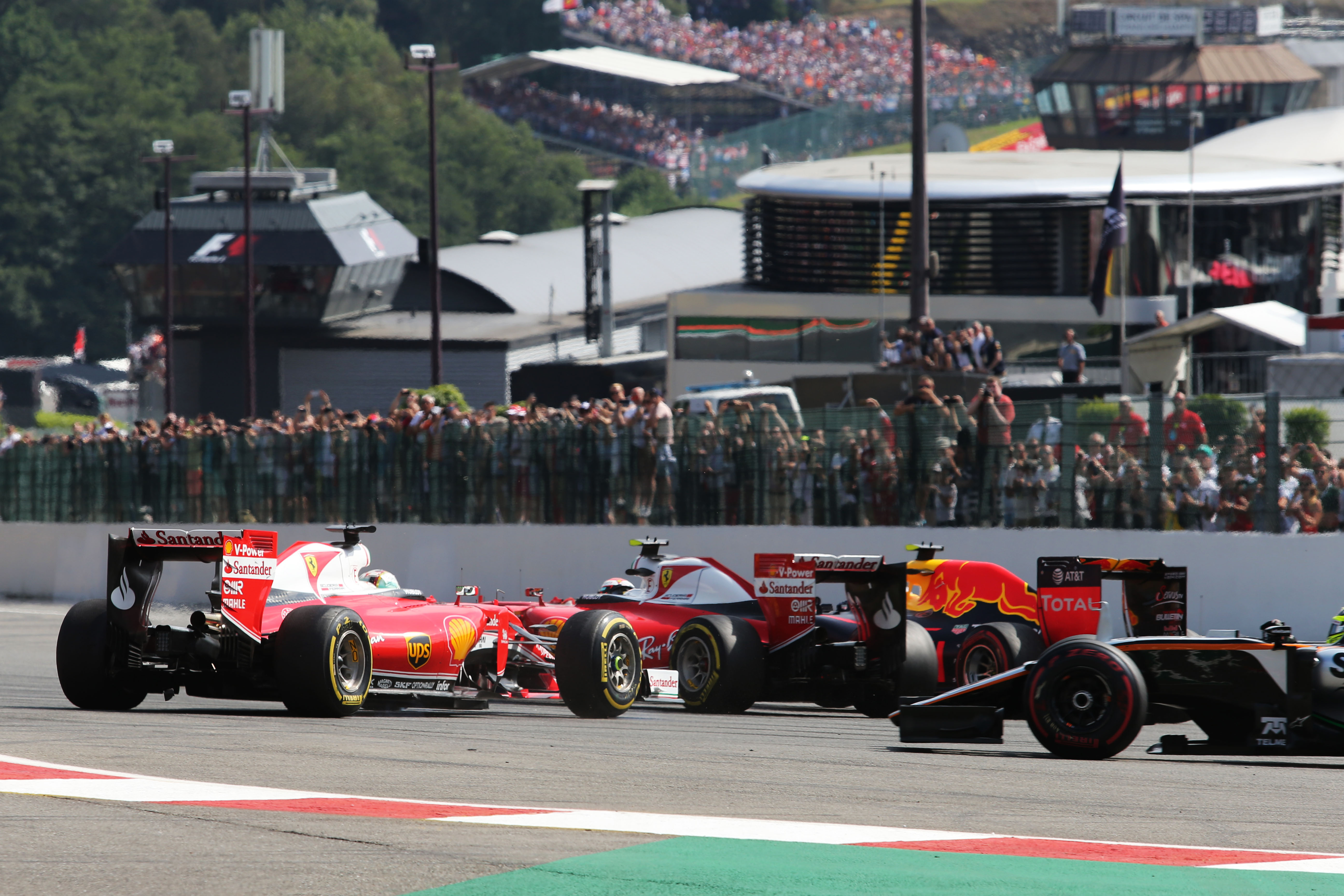 Motor Racing Formula One World Championship Belgian Grand Prix Race Day Spa Francorchamps, Belgium