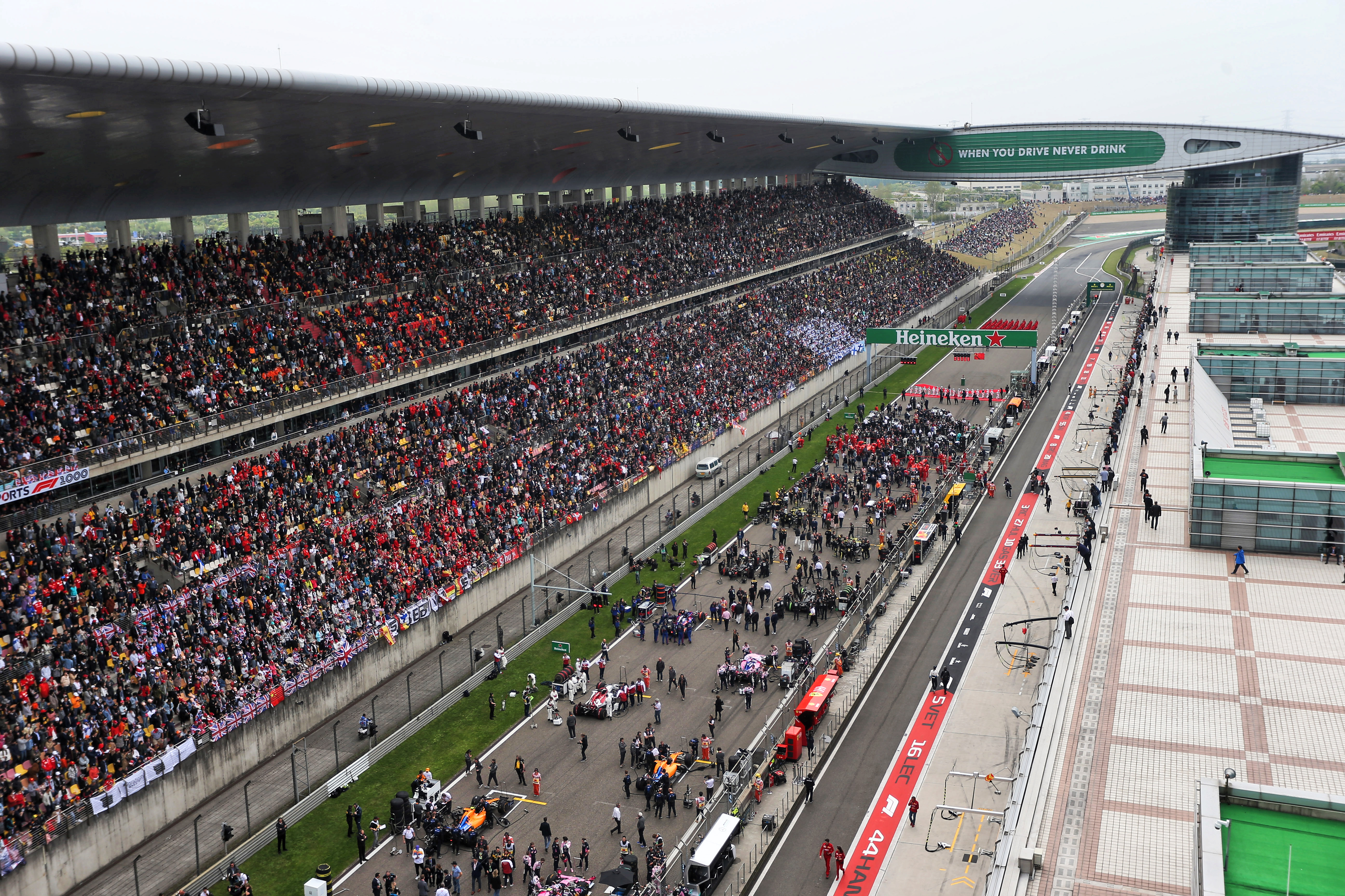 Motor Racing Formula One World Championship Chinese Grand Prix Race Day Shanghai, China