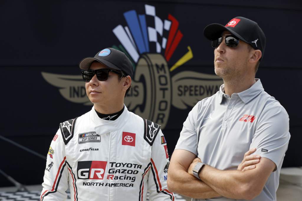 What happened to Button and Kobayashi in latest NASCAR race