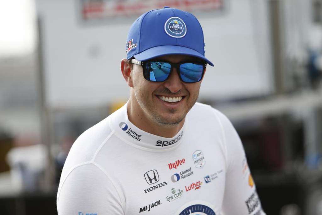 Graham Rahal on IndyCar pole for first time in six years