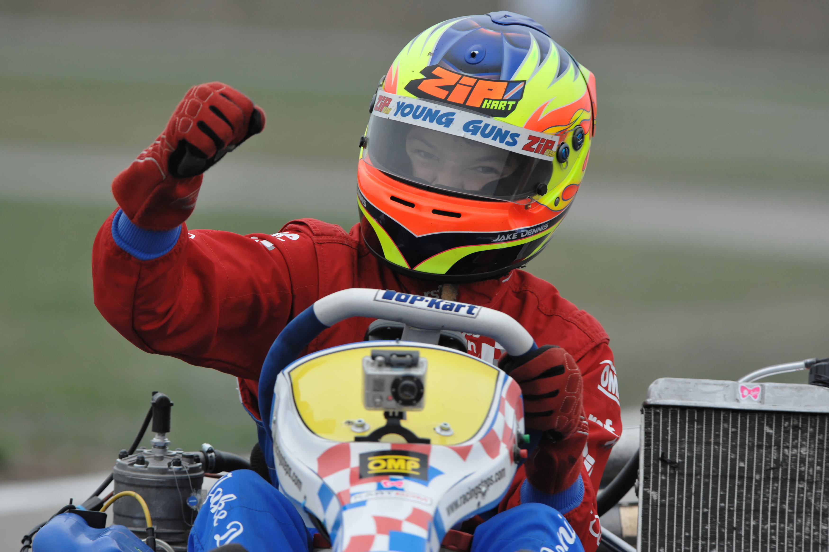 Jake Dennis FIA U18 karting