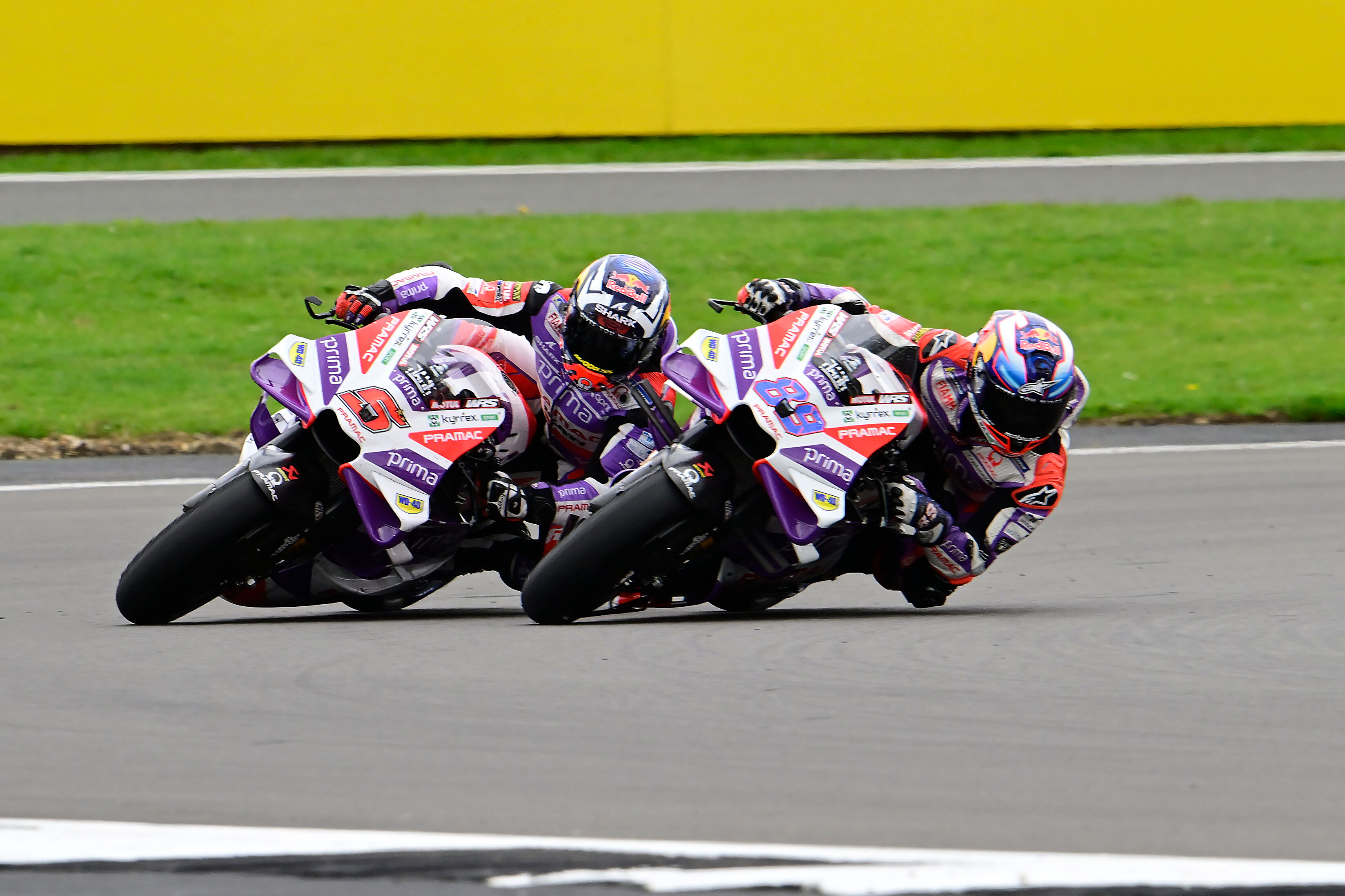 Johann Zarco Jorge Martin Pramac Ducati MotoGP