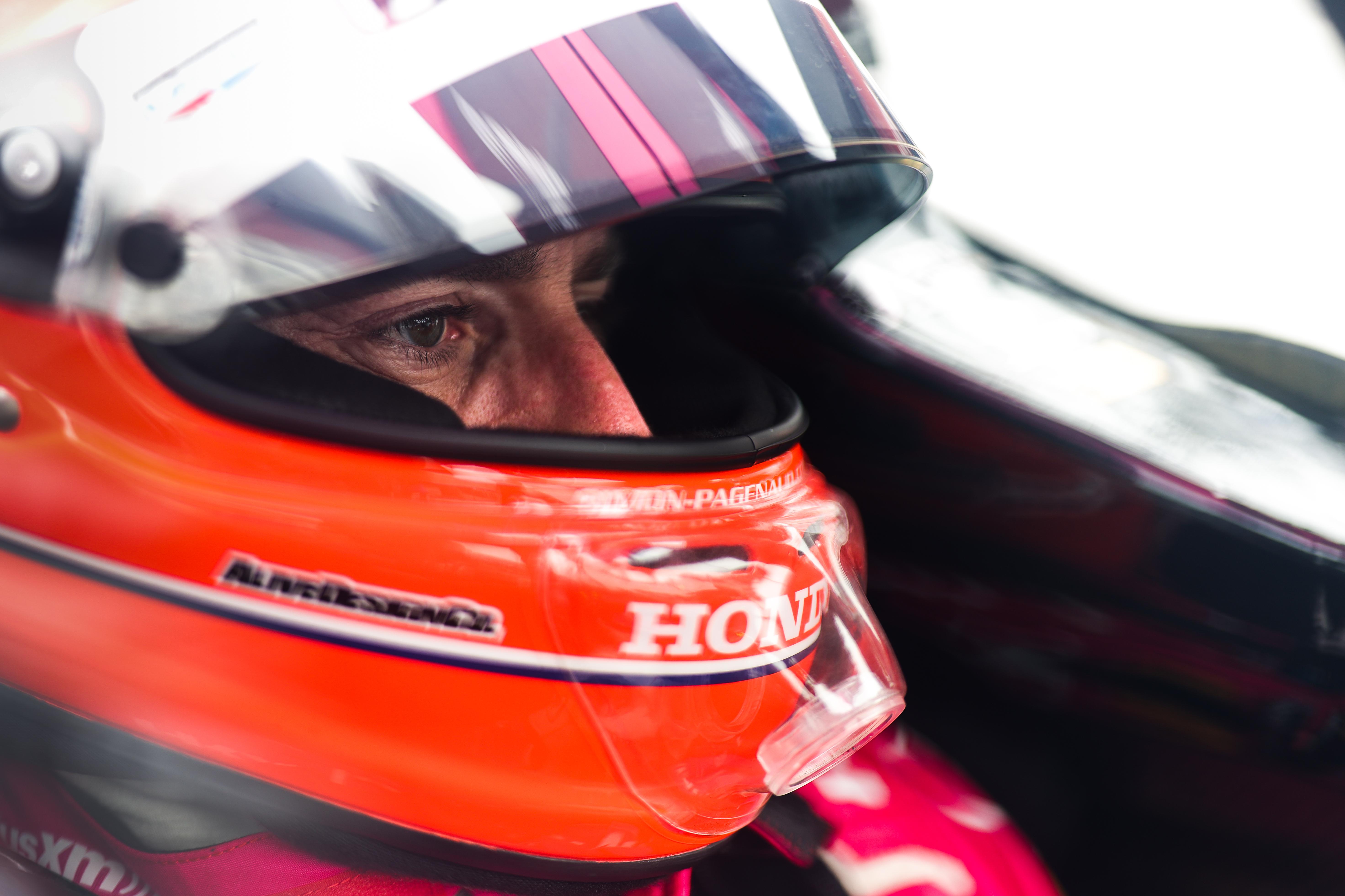 Simon Pagenaud Indianapolis 500 Practice By Chris Owens Large Image Without Watermark M79792