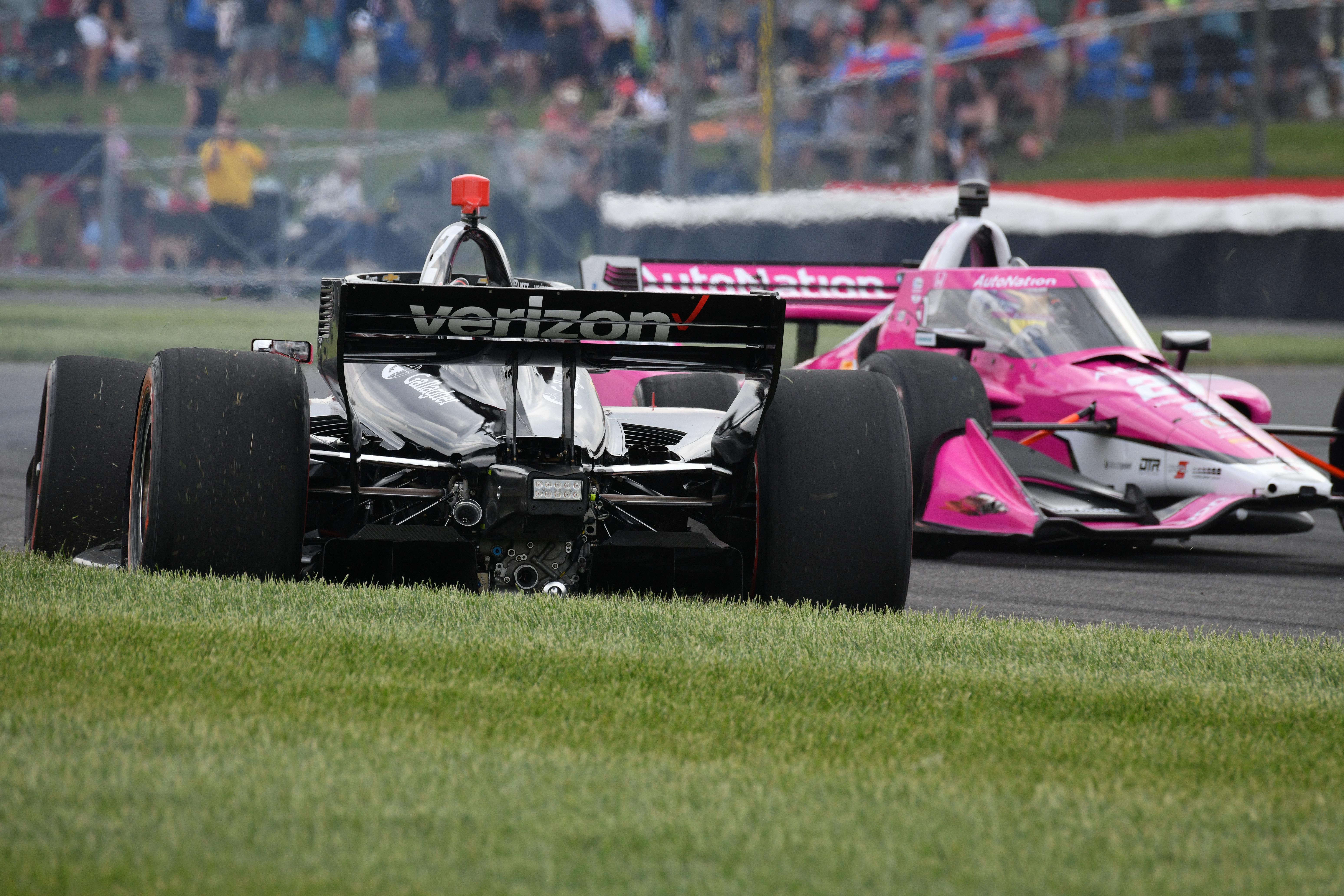 Will Power And Kyle Kirkwood Gmr Grand Prix By Dana Garrett Large Image Without Watermark M79313