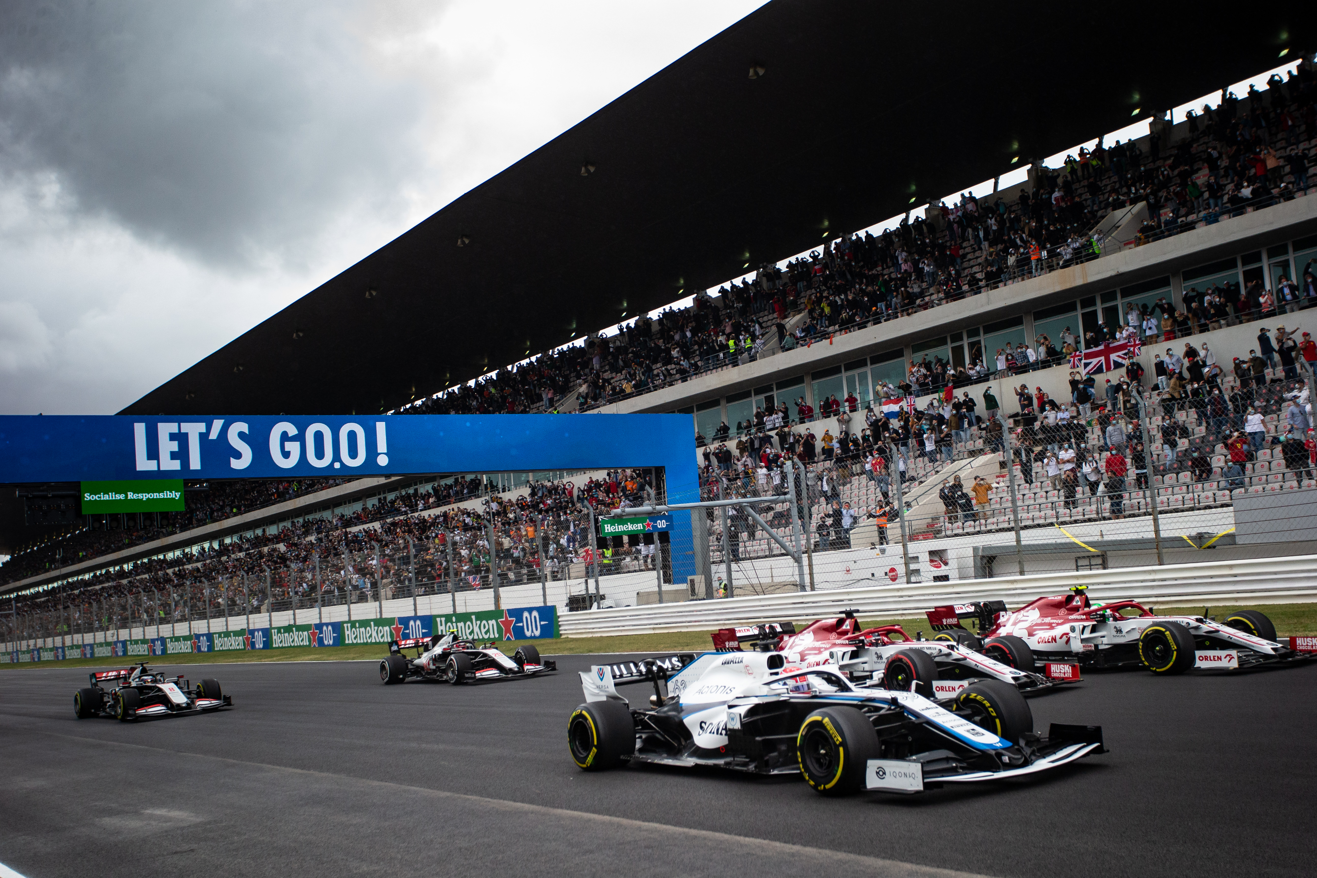 Motor Racing Formula One World Championship Portuguese Grand Prix Race Day Portimao, Portugal