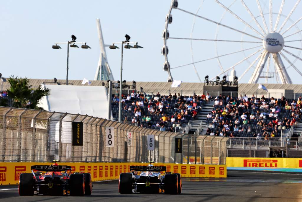 Motor Racing Formula One World Championship Saudi Arabian Grand Prix Practice Day Jeddah, Saudi Arabia