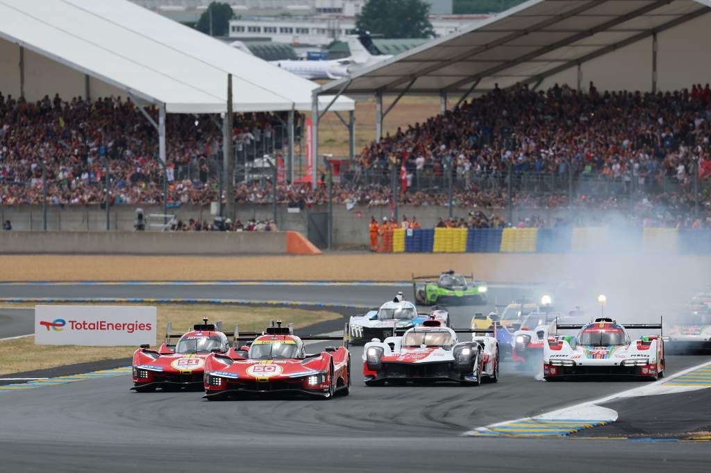 Motor Racing Fia World Endurance Championship Wec Le Mans 24 Hours Race Le Mans, France