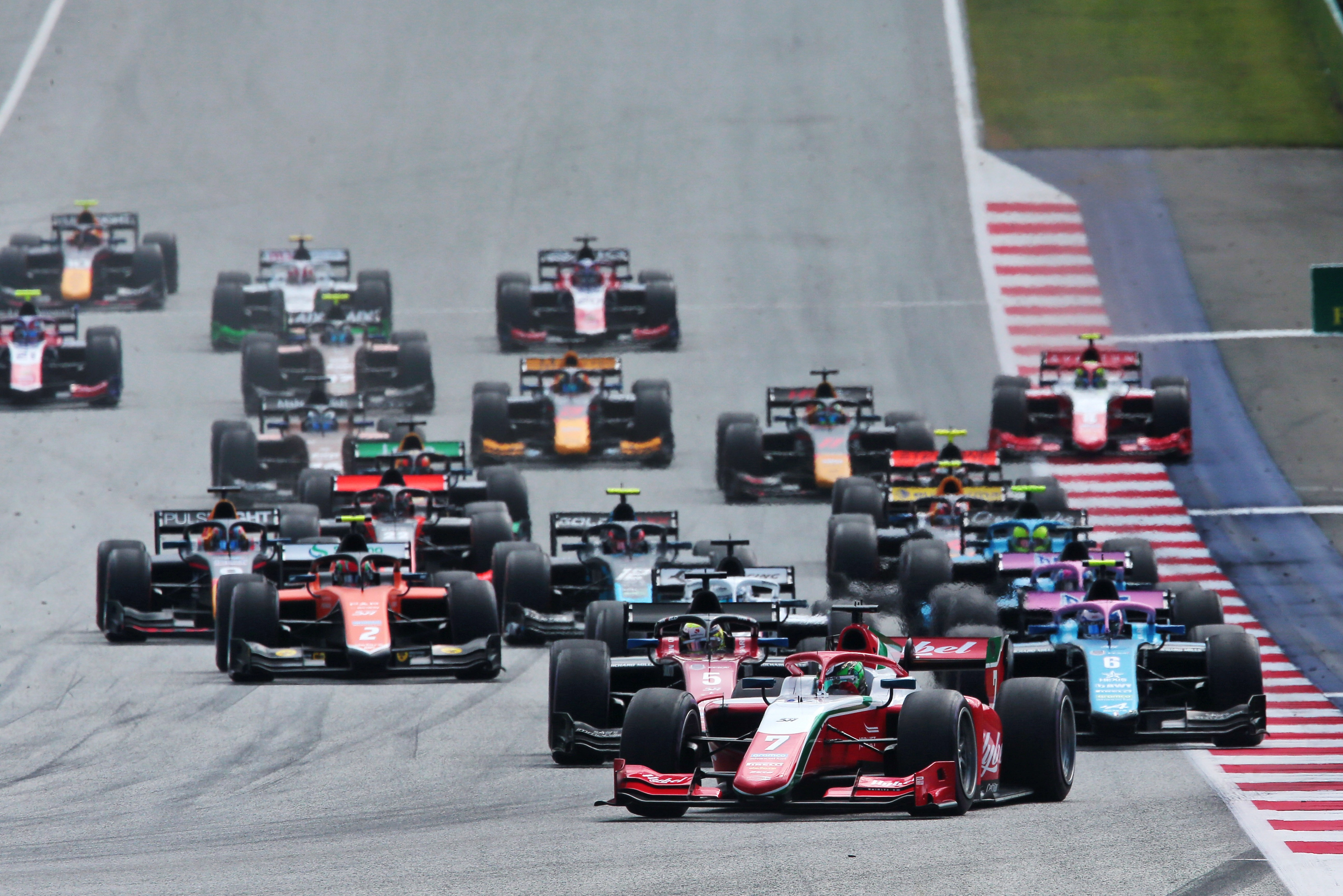 Motor Racing Fia Formula 2 Championship Sunday Spielberg, Austria
