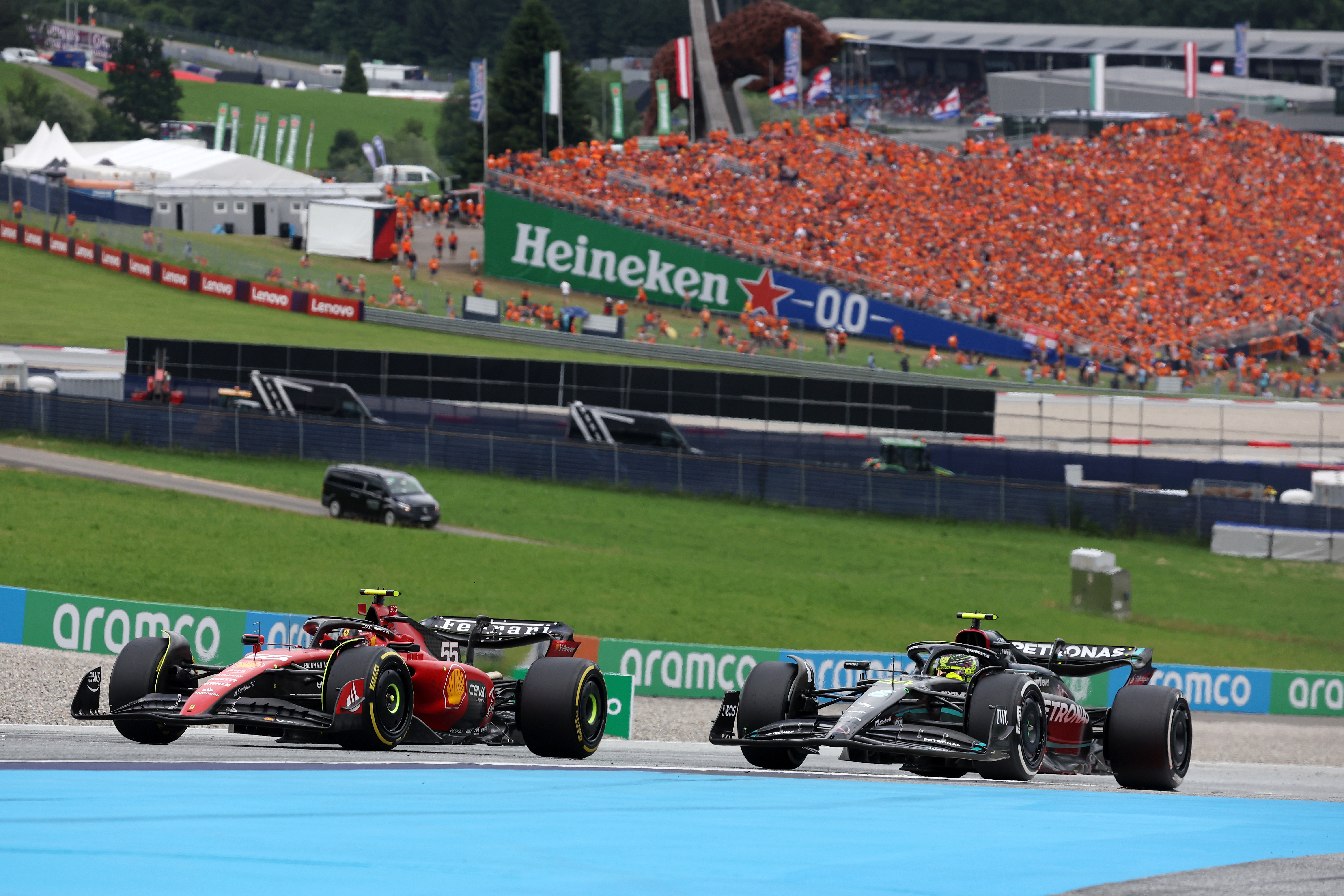 Motor Racing Formula One World Championship Austrian Grand Prix Race Day Spielberg, Austria