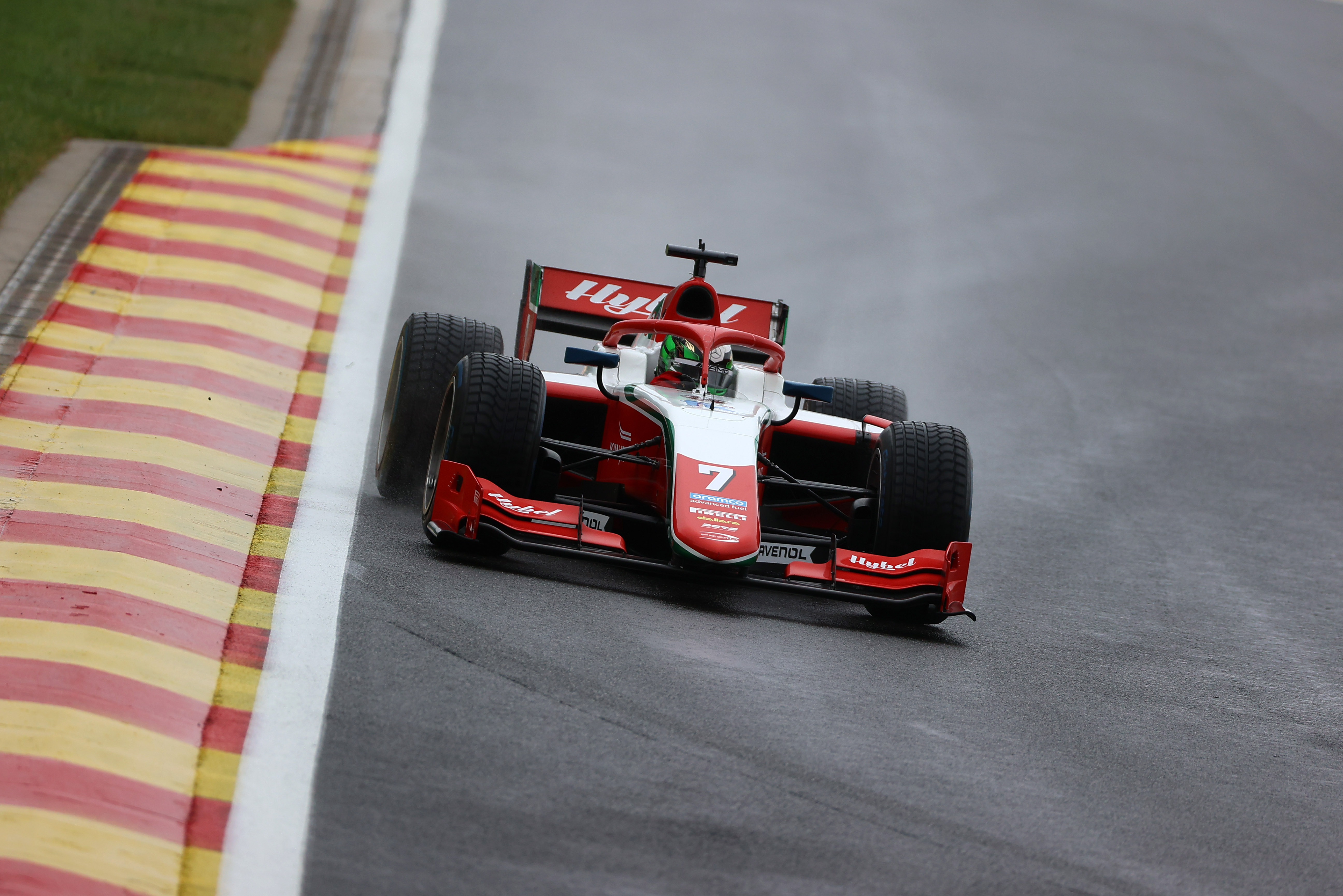 Motor Racing Fia Formula 2 Championship Friday Spa Francorchamps, Belgium