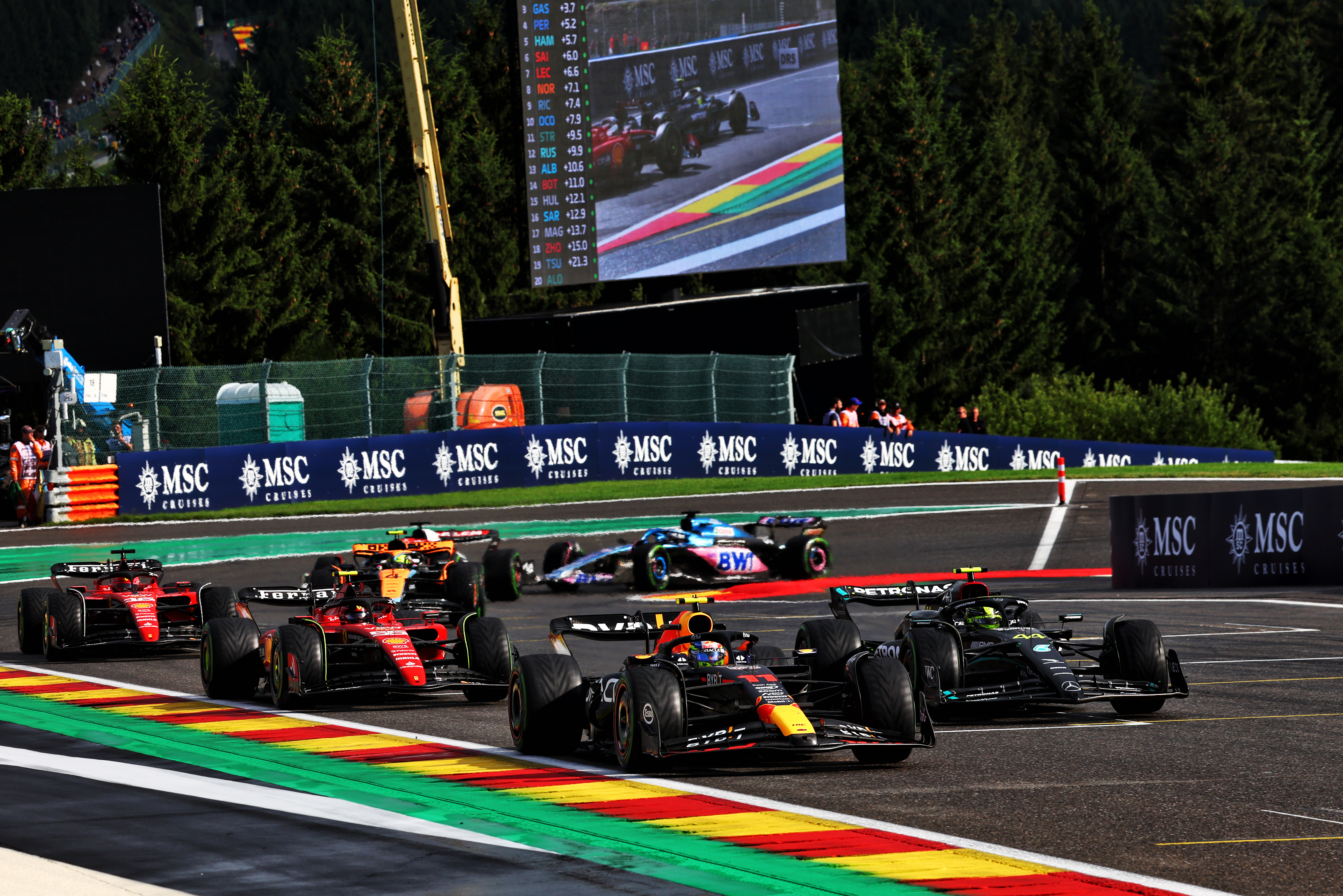 Motor Racing Formula One World Championship Belgian Grand Prix Sprint Day Spa Francorchamps, Belgium