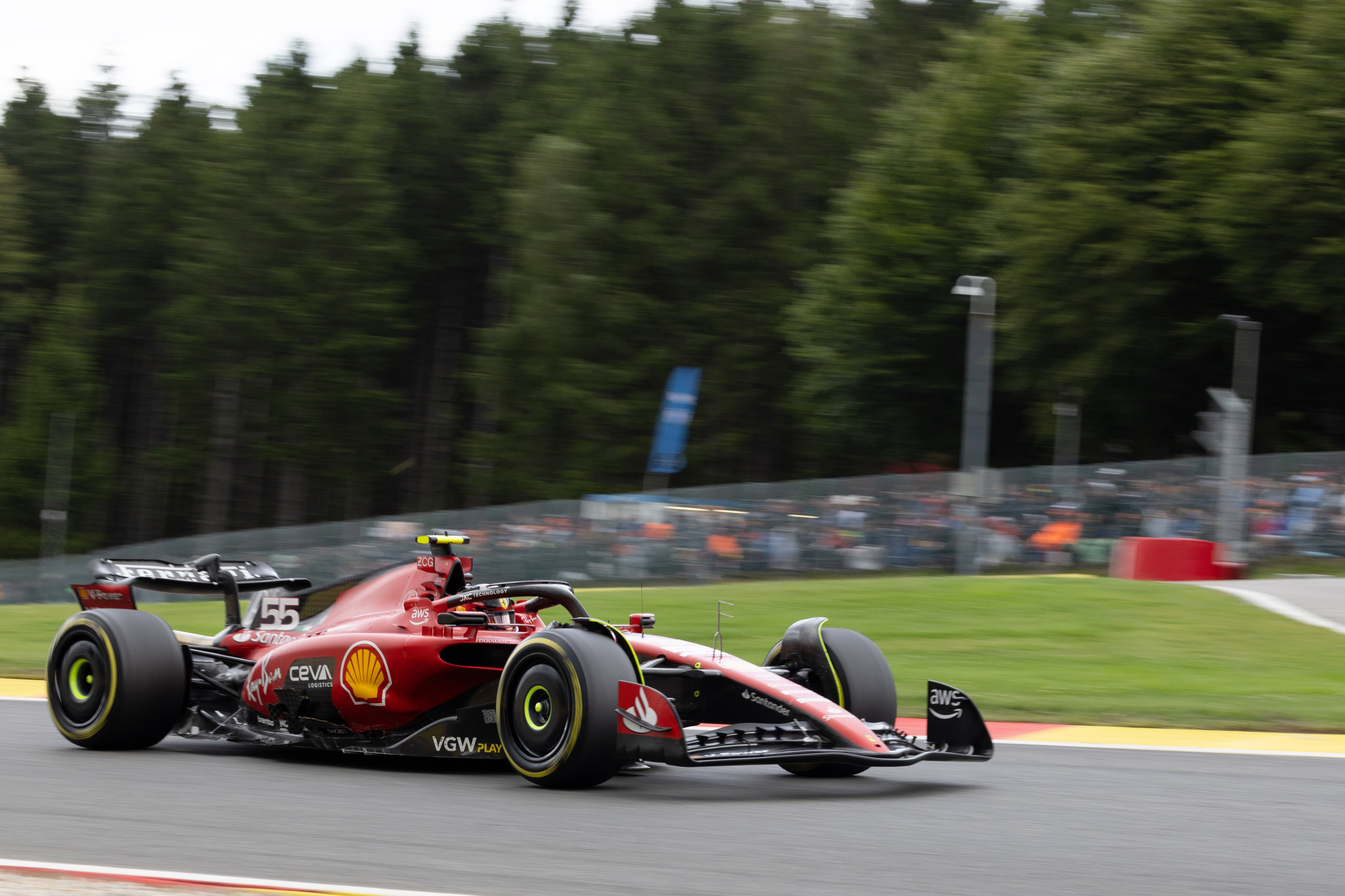 Motor Racing Formula One World Championship Belgian Grand Prix Race Day Spa Francorchamps, Belgium