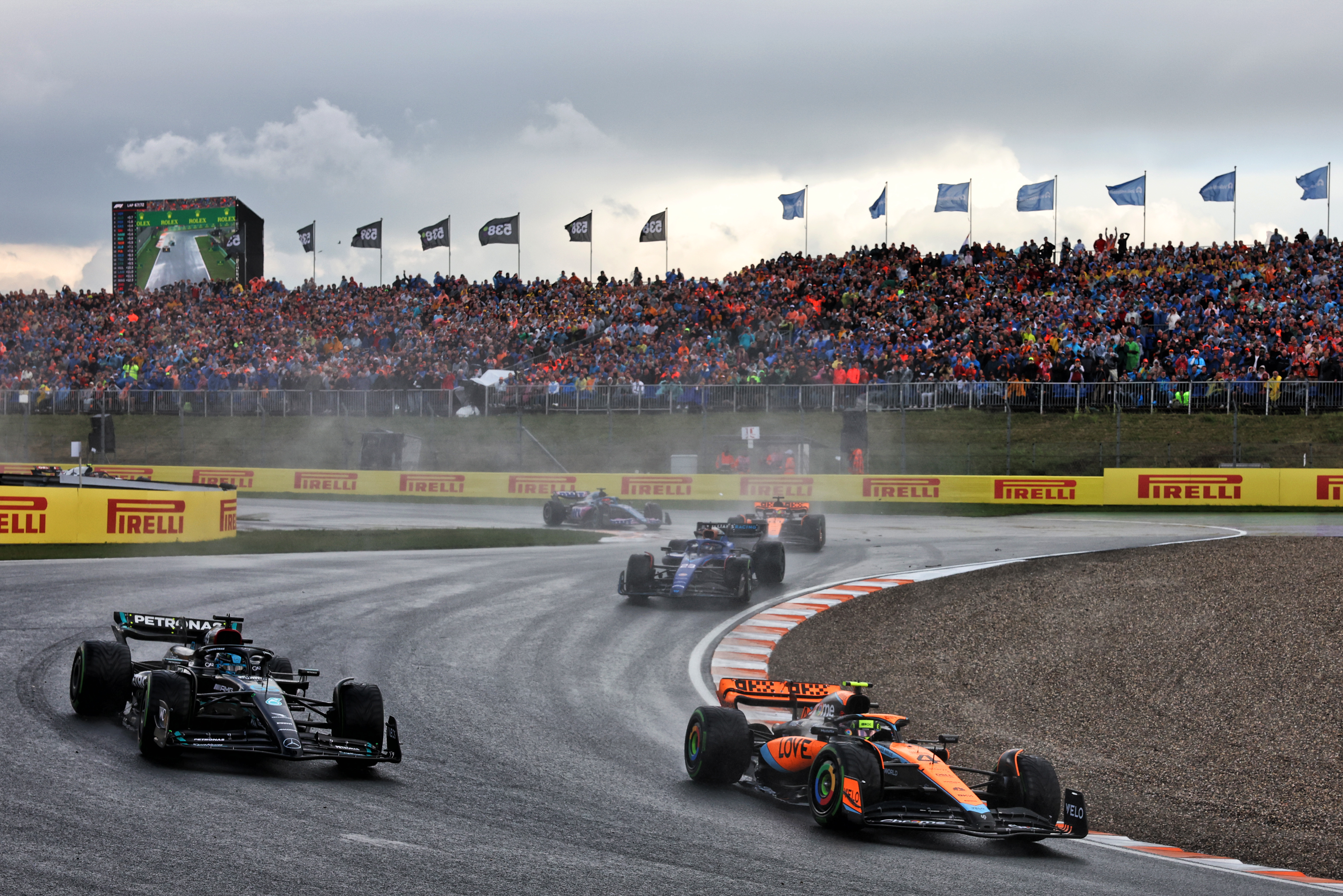 Carlos Pace in the Dutch Grand Prix, Zandvoort