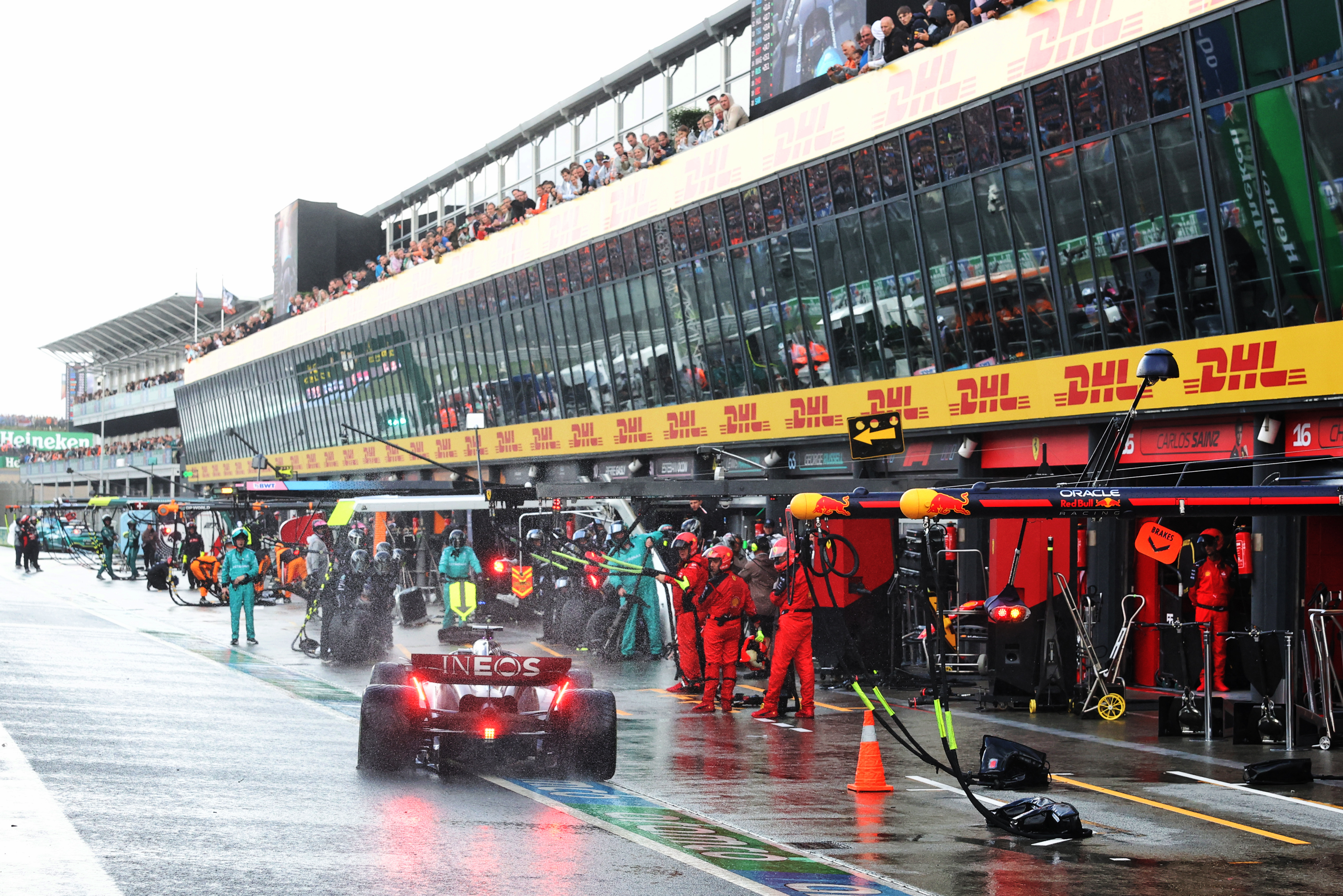 Carlos Pace in the Dutch Grand Prix, Zandvoort