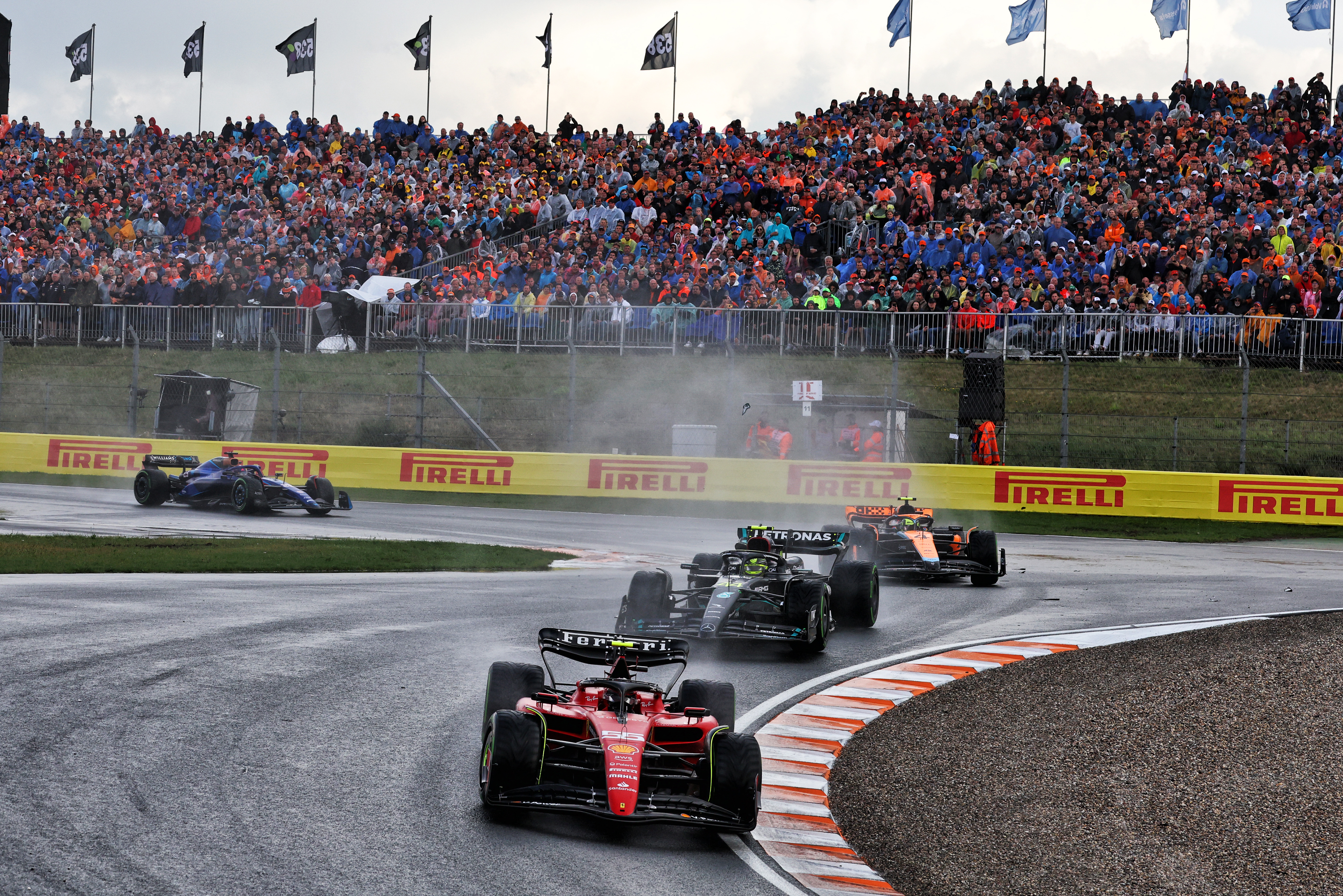 Motor Racing Formula One World Championship Dutch Grand Prix Race Day Zandvoort, Netherlands