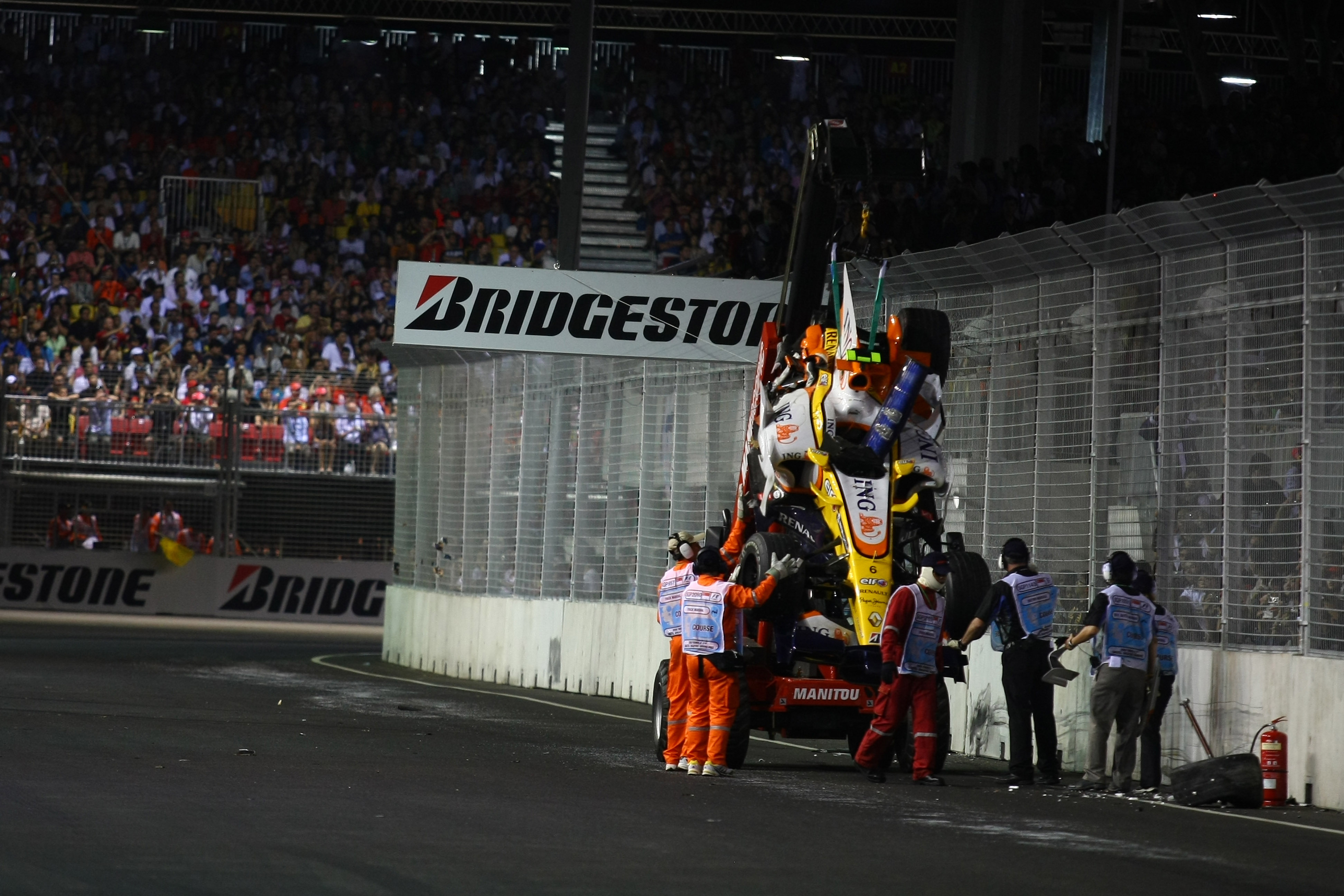 Formula 1 Grand Prix, Singapore, Sunday Race