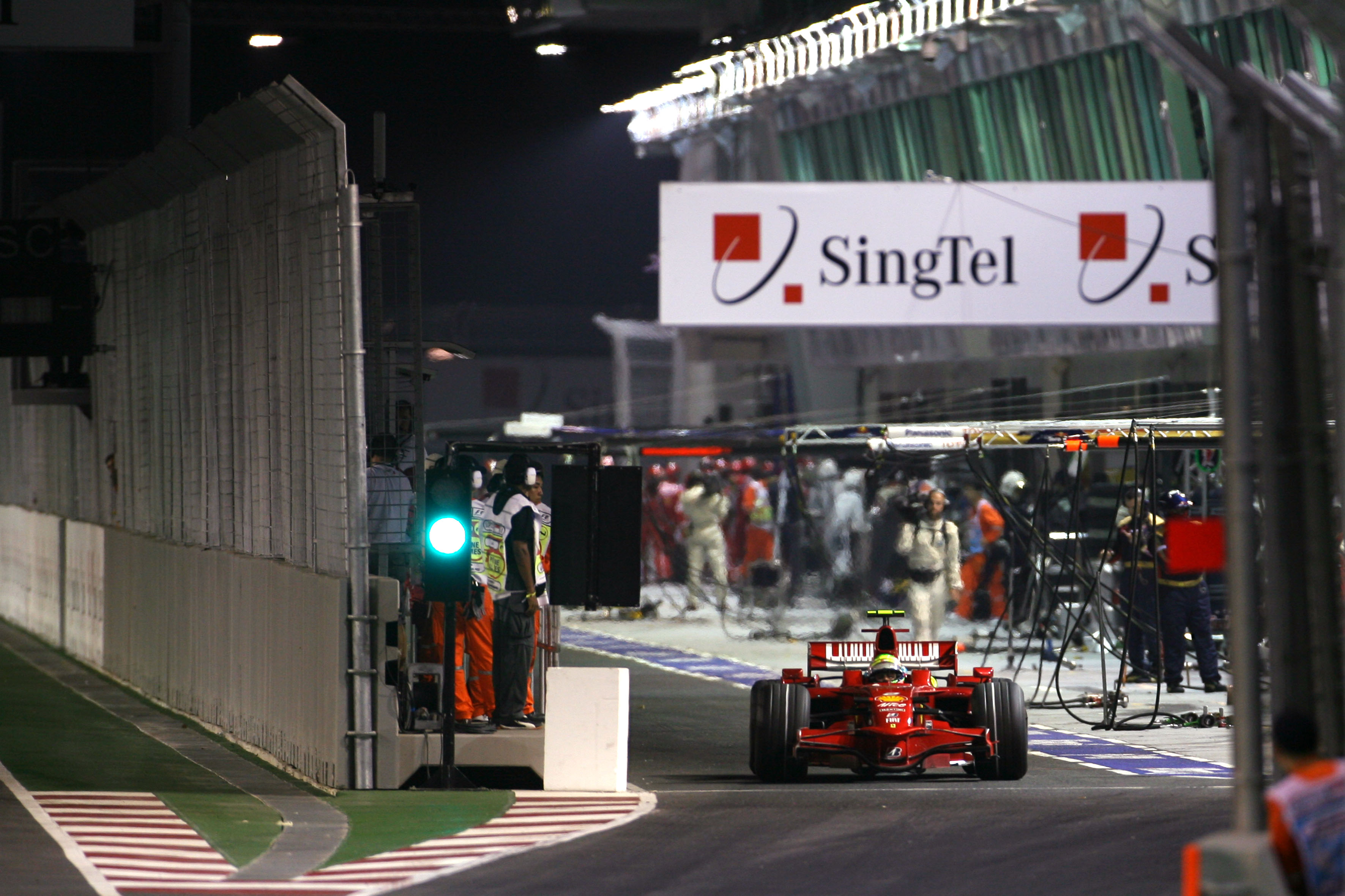 Formula 1 Grand Prix, Singapore, Sunday Race