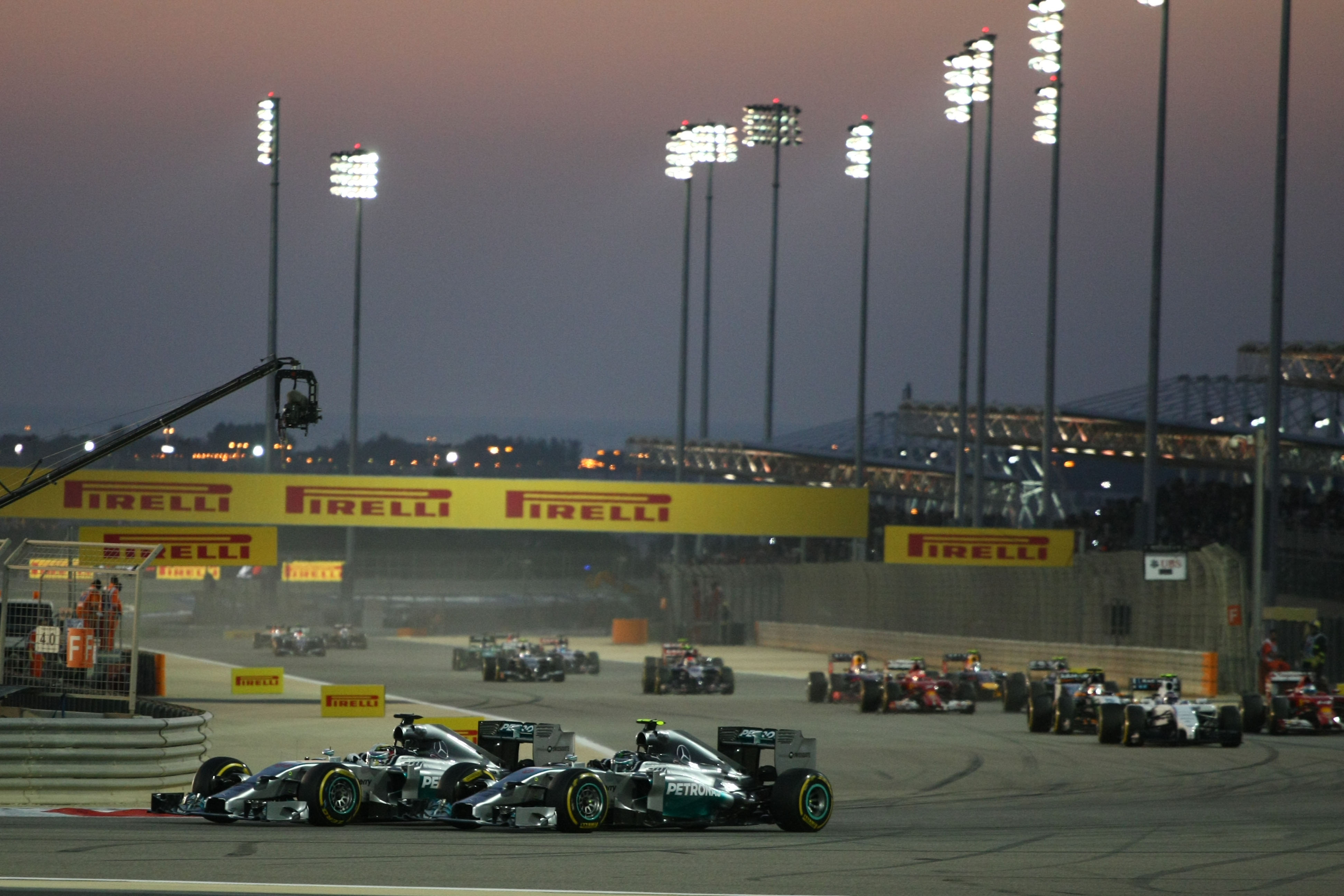 Motor Racing Formula One World Championship Bahrain Grand Prix Race Day Sakhir, Bahrain